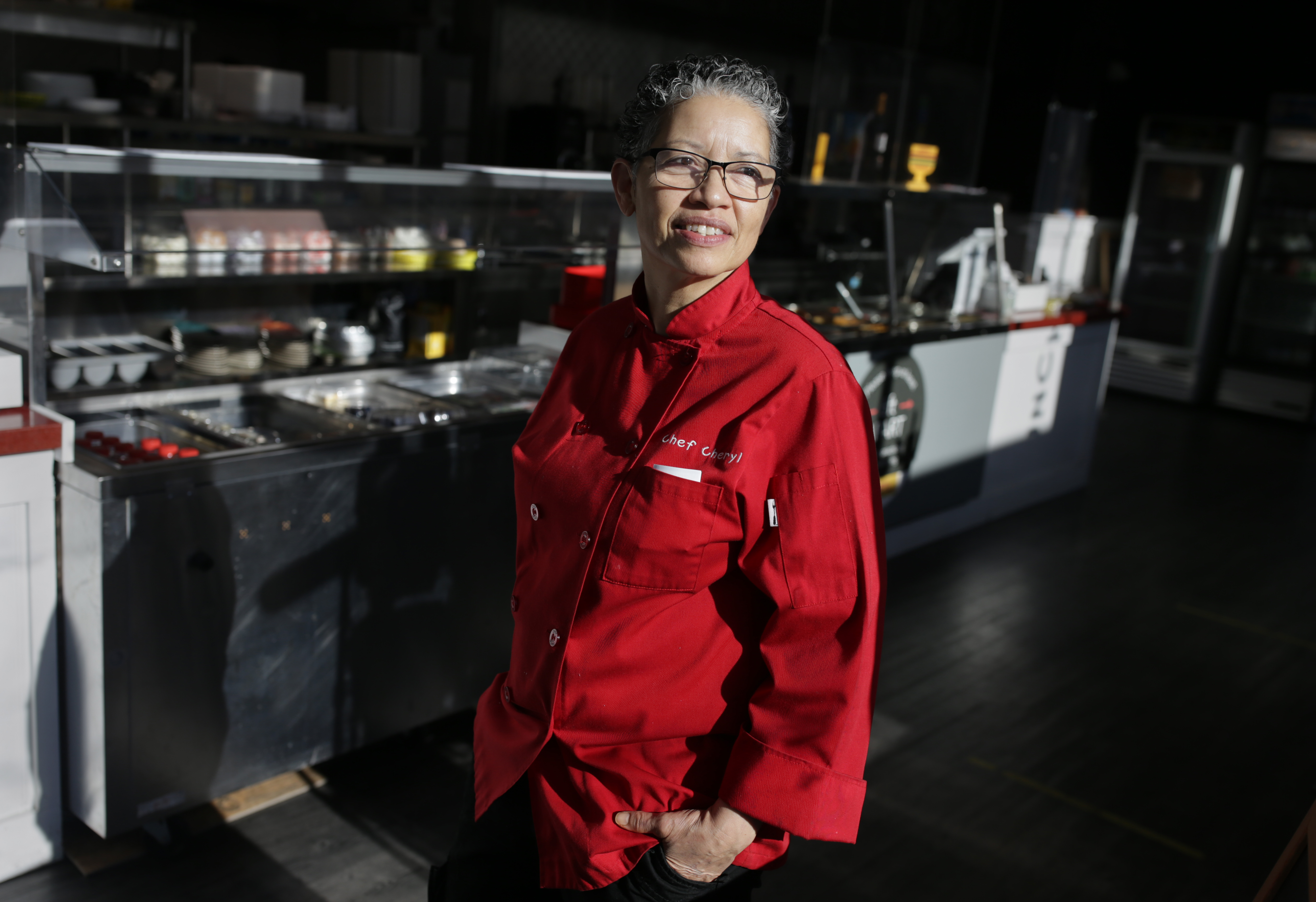 Cheryl Straughter, owner of Soleil in Nubian Square.
