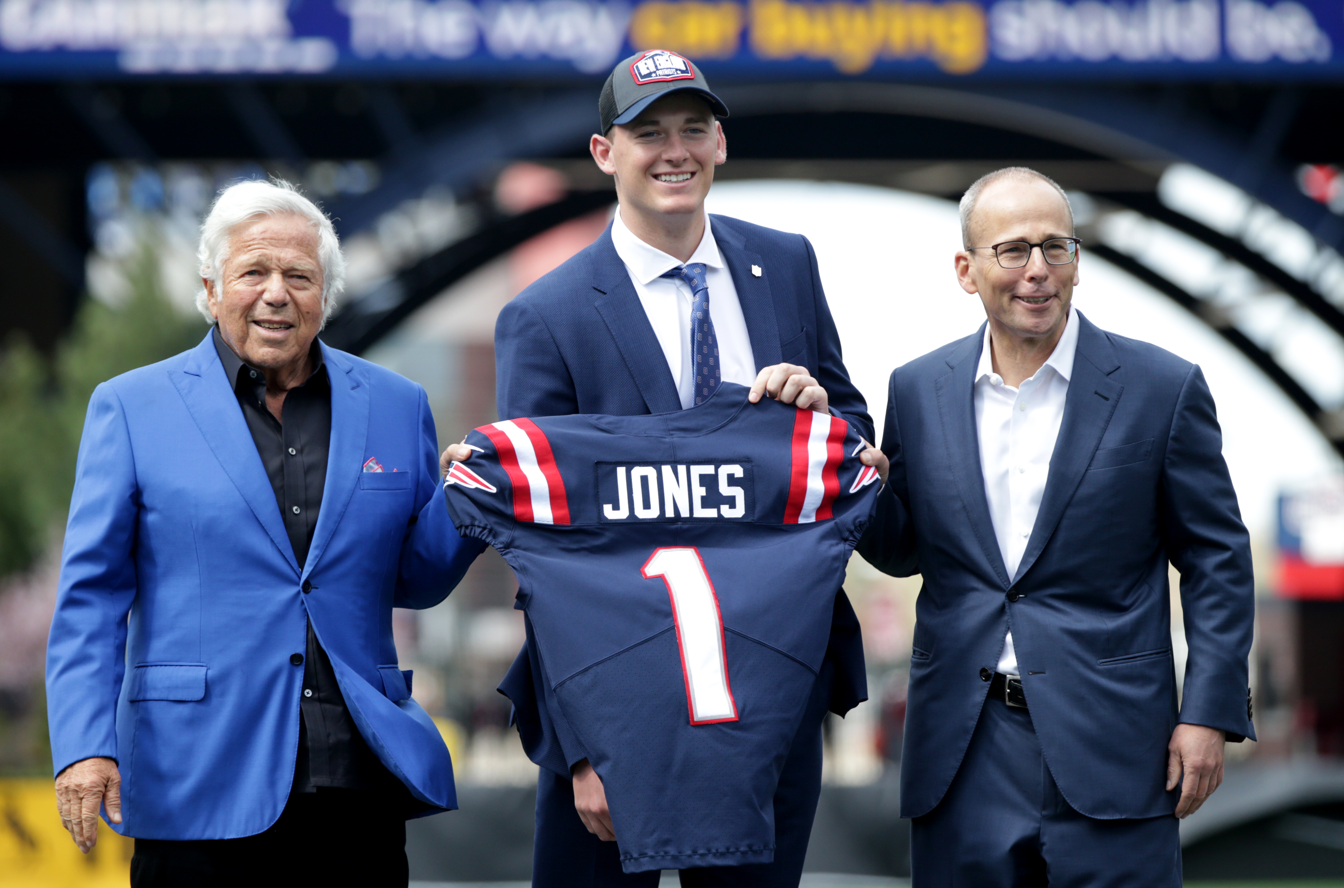 NFL Draft: Patriots buck convention, select quarterback Mac Jones with No.  15 pick - The Boston Globe