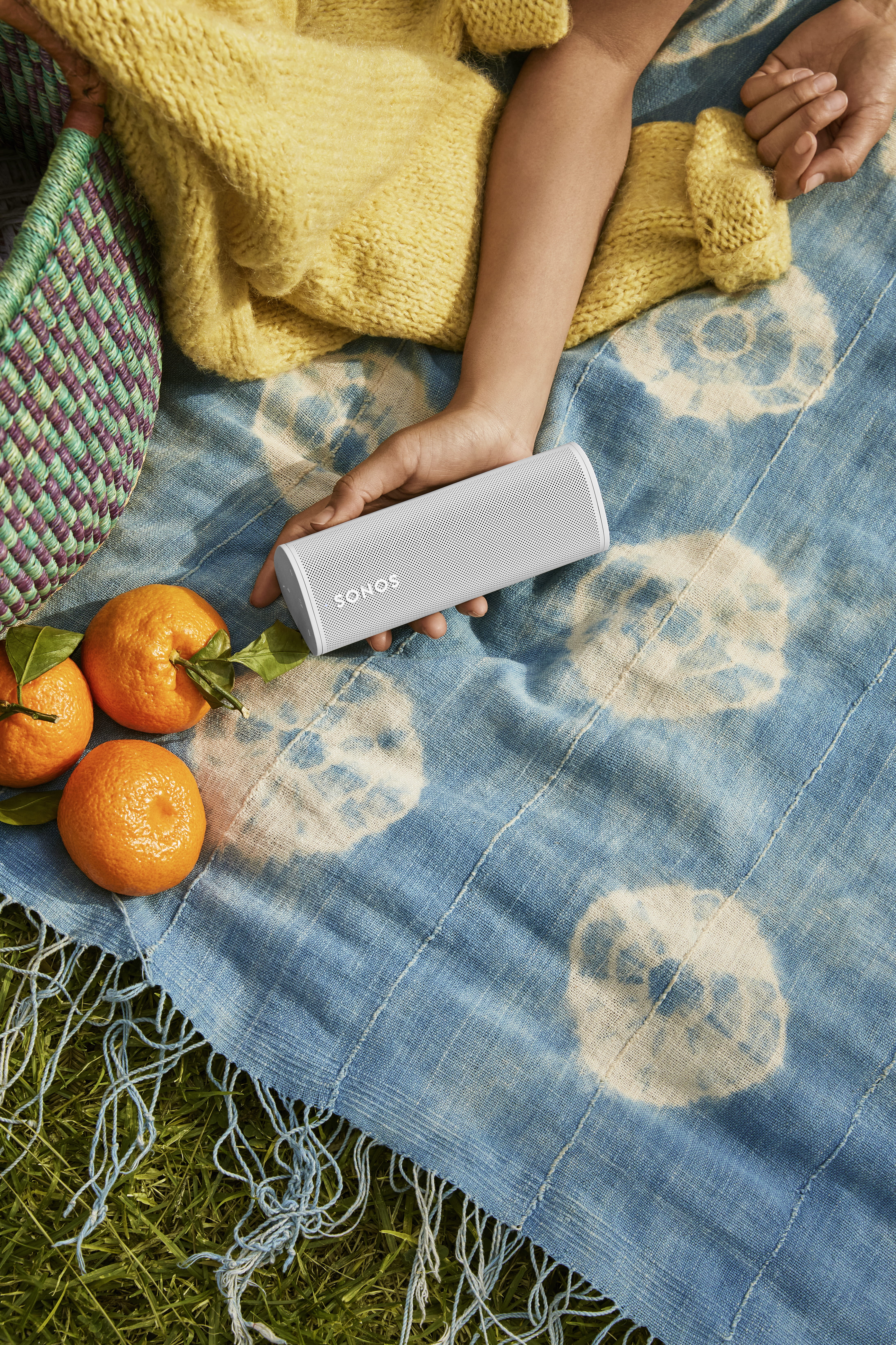 Take your tunes on the road with Sonos’s new Roam portable speaker.