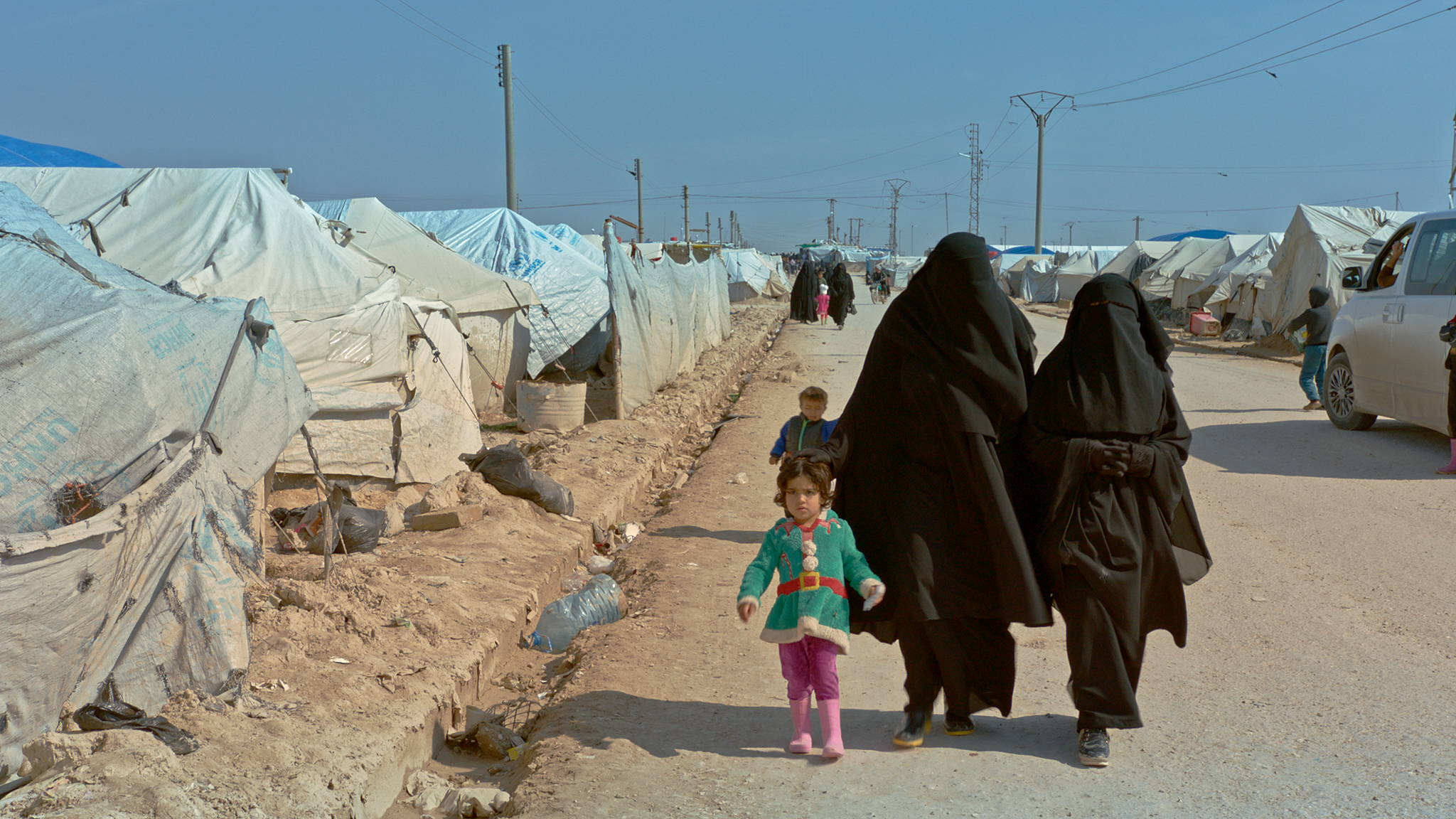 A scene from "The Return: Life After ISIS."