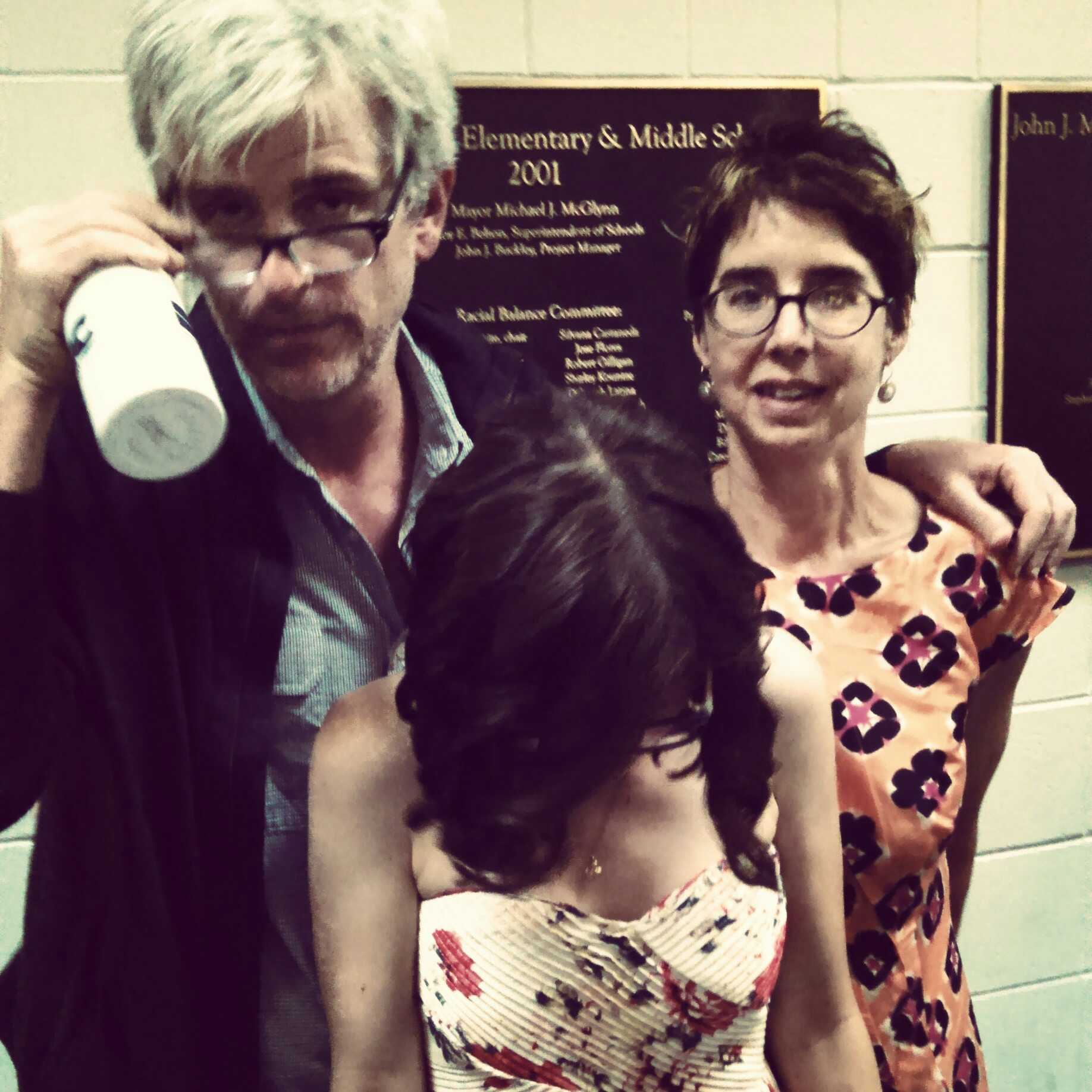 Shanahan and his family managed one photo at his daughter's eighth-grade graduation. When he sees the picture now, all he sees is the misery he caused his family.