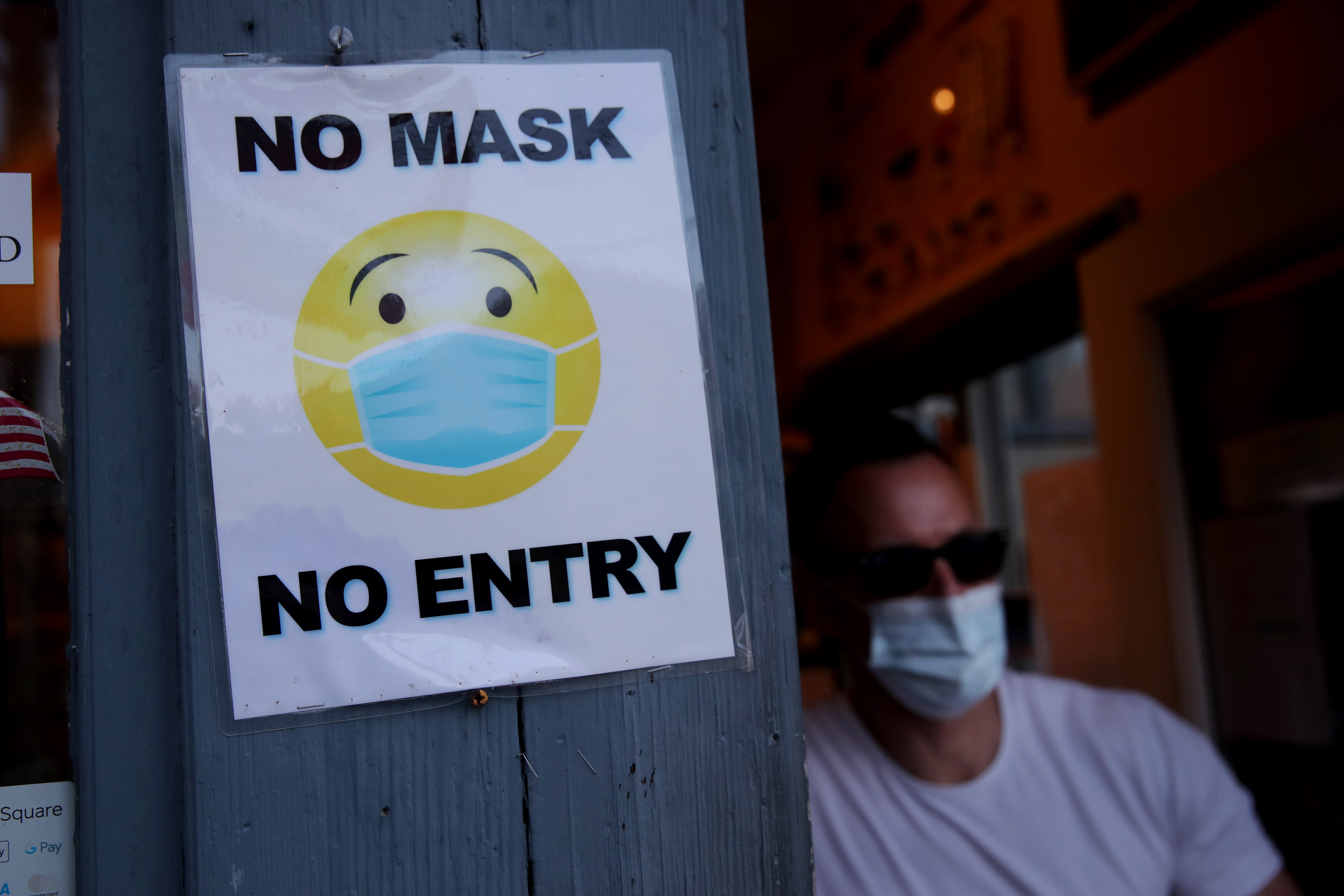 Paul Richards departed Essentials, a convenience store in Provincetown, on Friday.