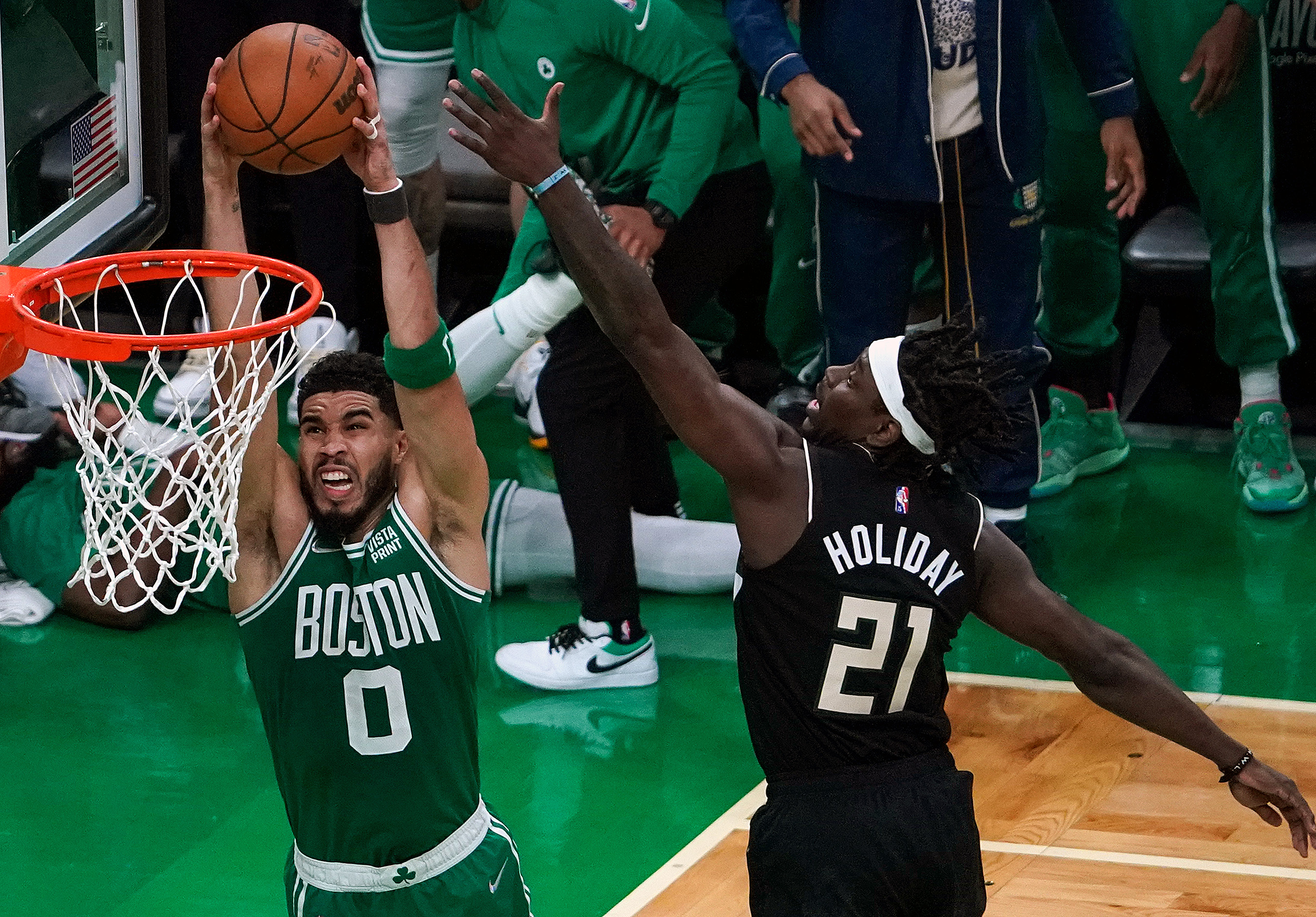 Jaylen Brown And Jayson Tatum Fire And Ice Of Boston Celtics