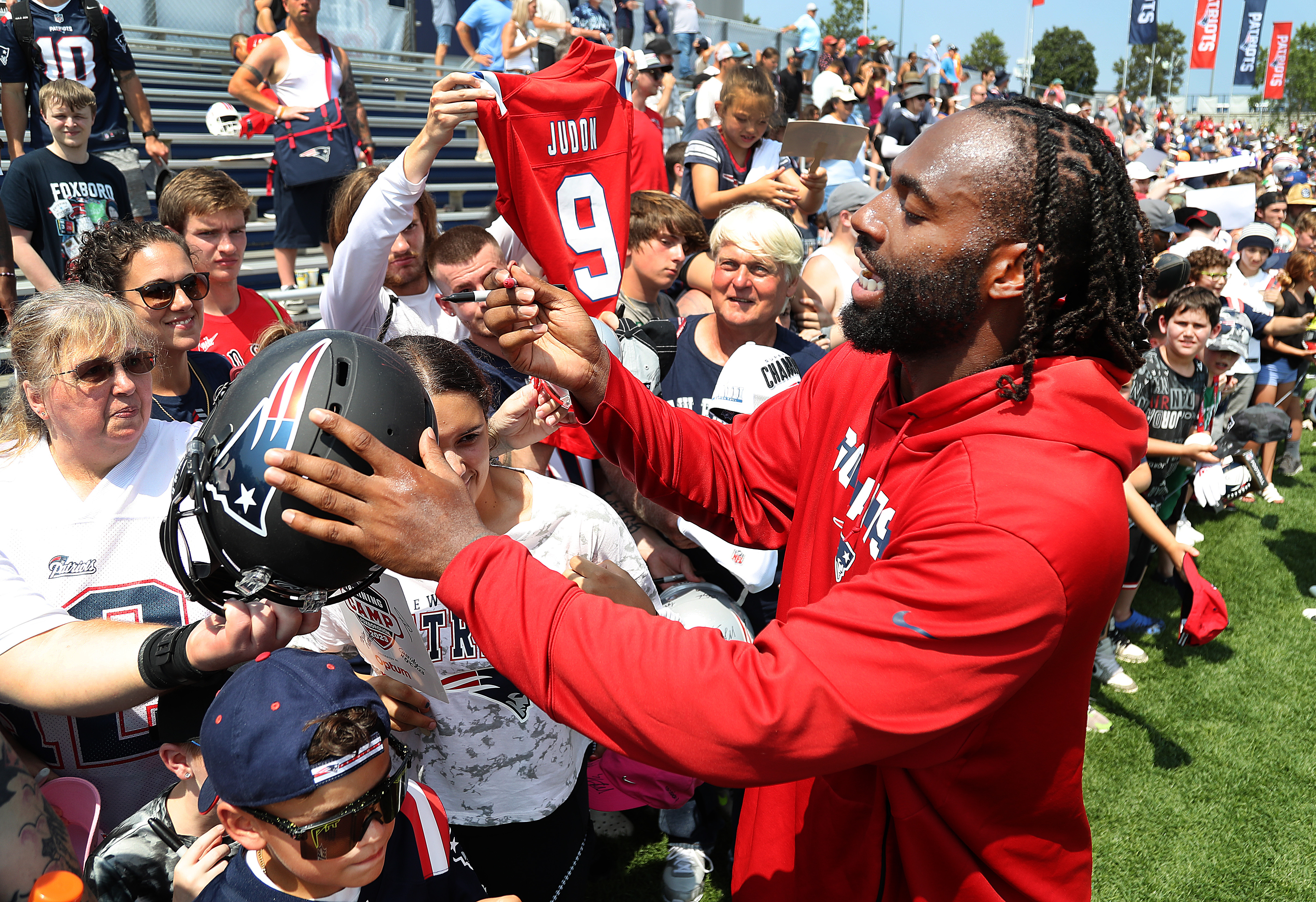 Here's what Matt Judon wants from JuJu Smith-Schuster for No.9 jersey