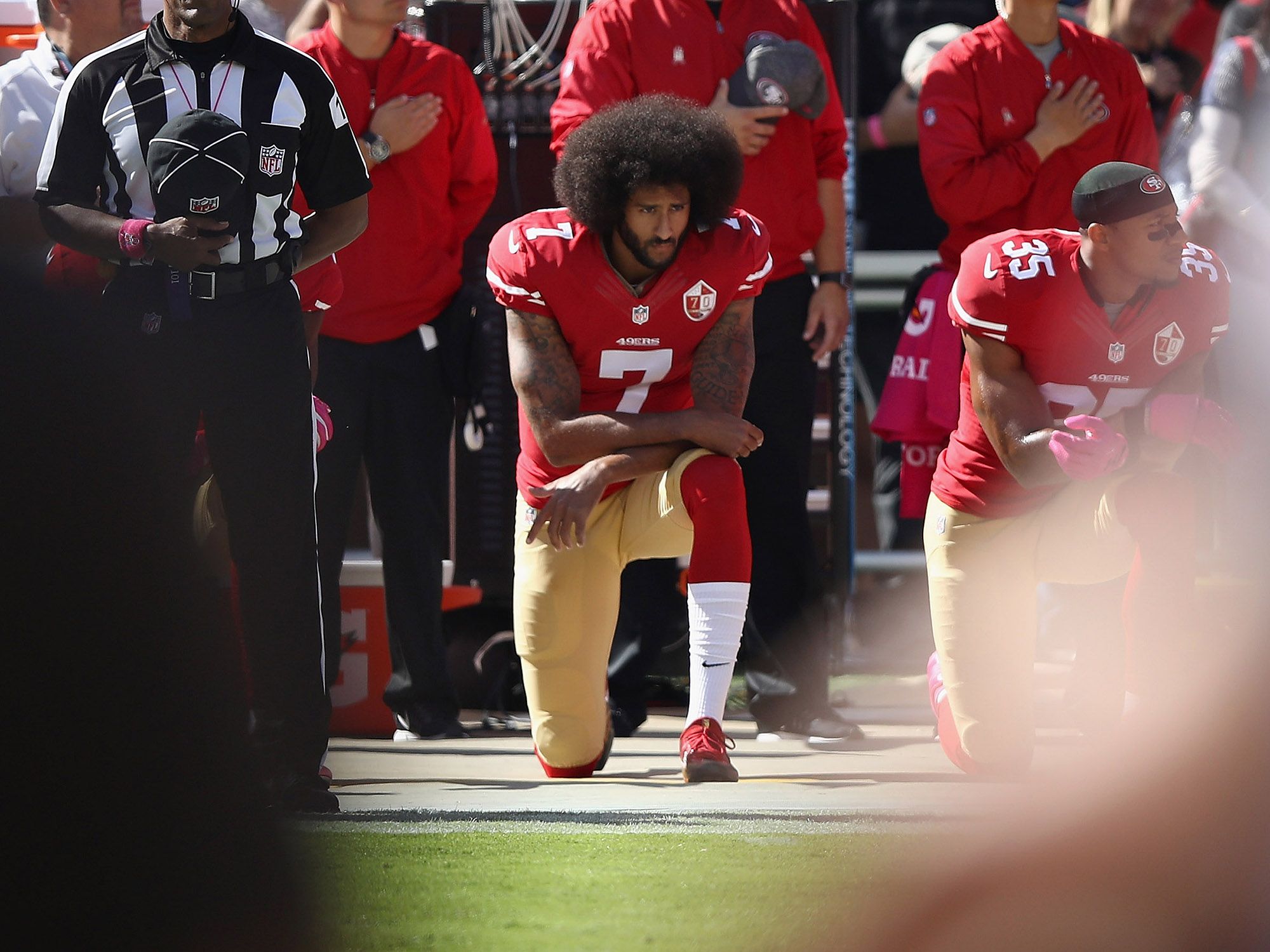 An NFL team still hasn't committed to signing Colin Kaepernick.