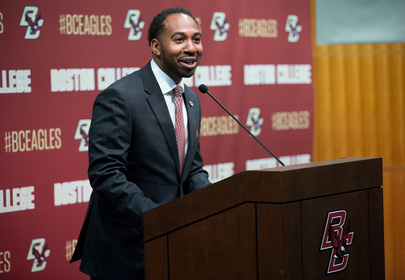 Martin Jarmond is on the move from Boston College to UCLA.