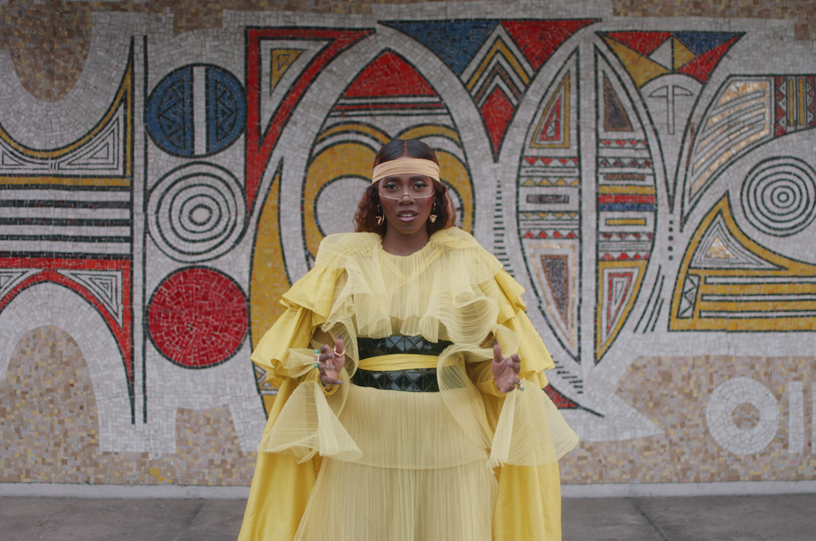 Tiwa Savage in "Keys to the Kingdom," a scene from "Black Is King."