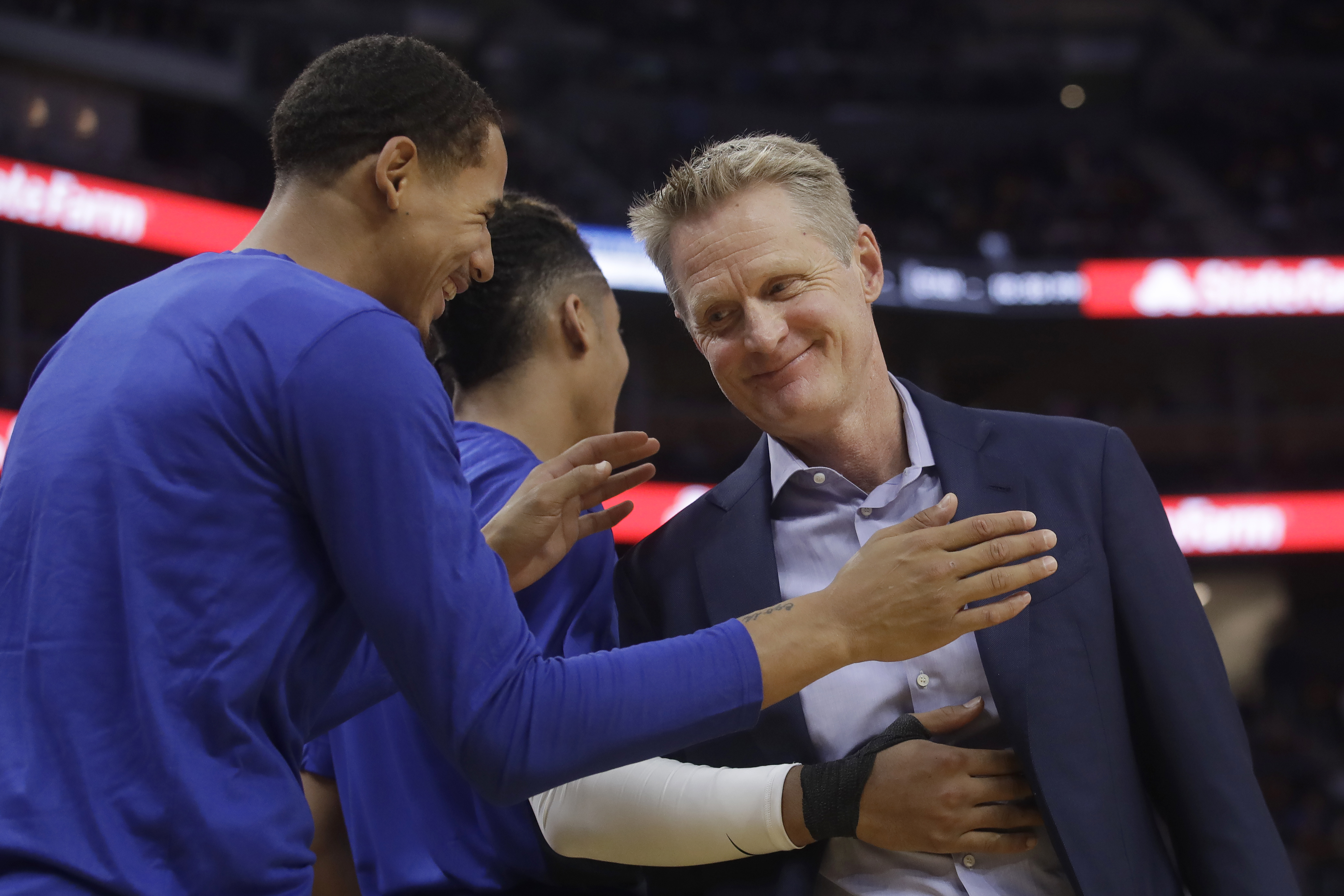 Steve Kerr won three titles as a player with the Bulls.