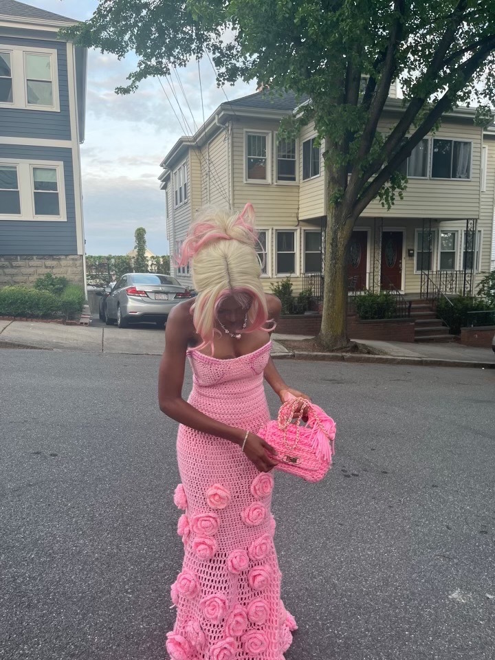 crochet prom dress Crochet Prom Dress 