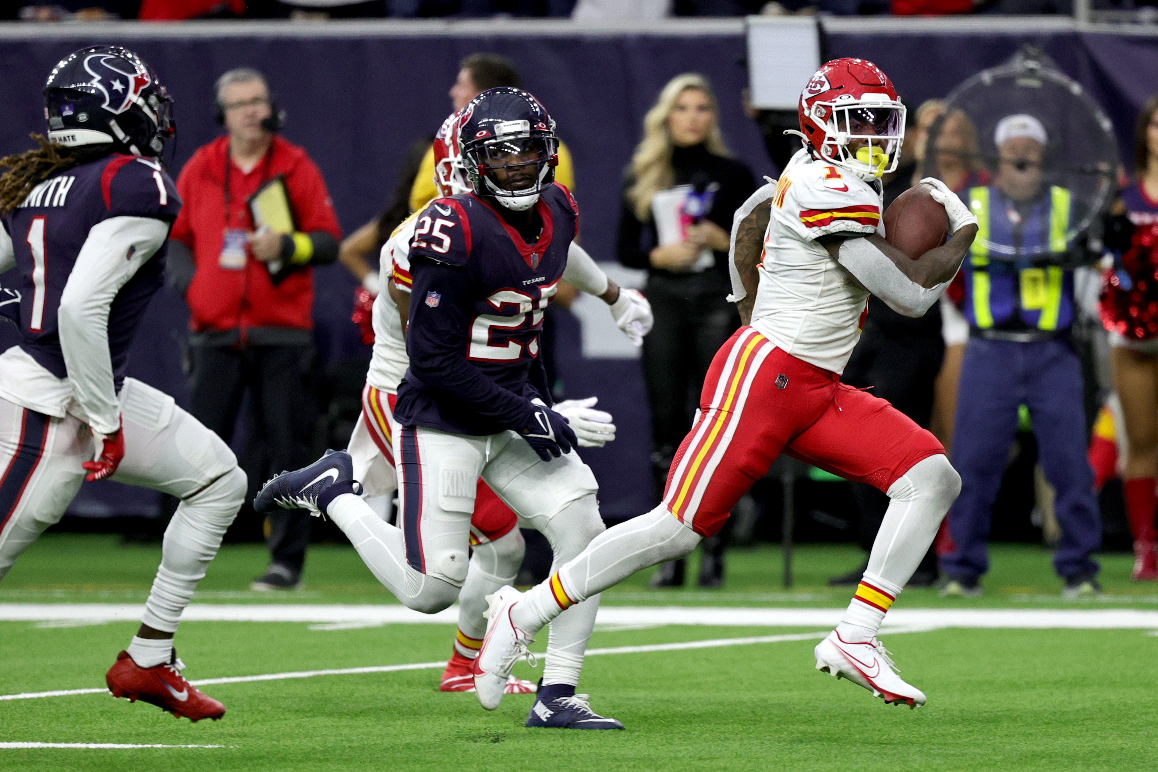 Chiefs clinch seventh straight AFC West title, eighth consecutive playoff  berth with OT win over Texans