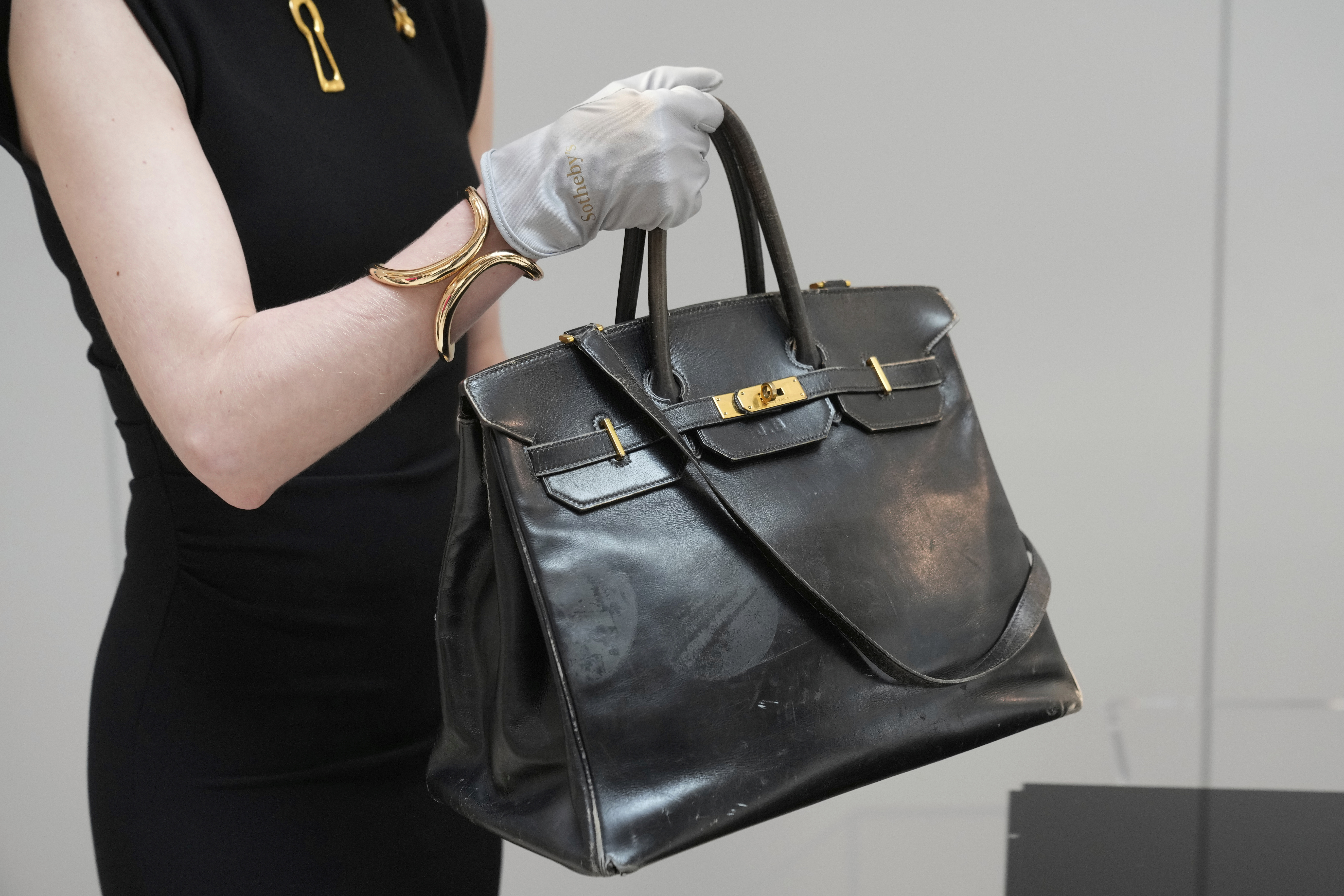 Jane Birkin's original Hermès bag sells at auction for 7 million euros