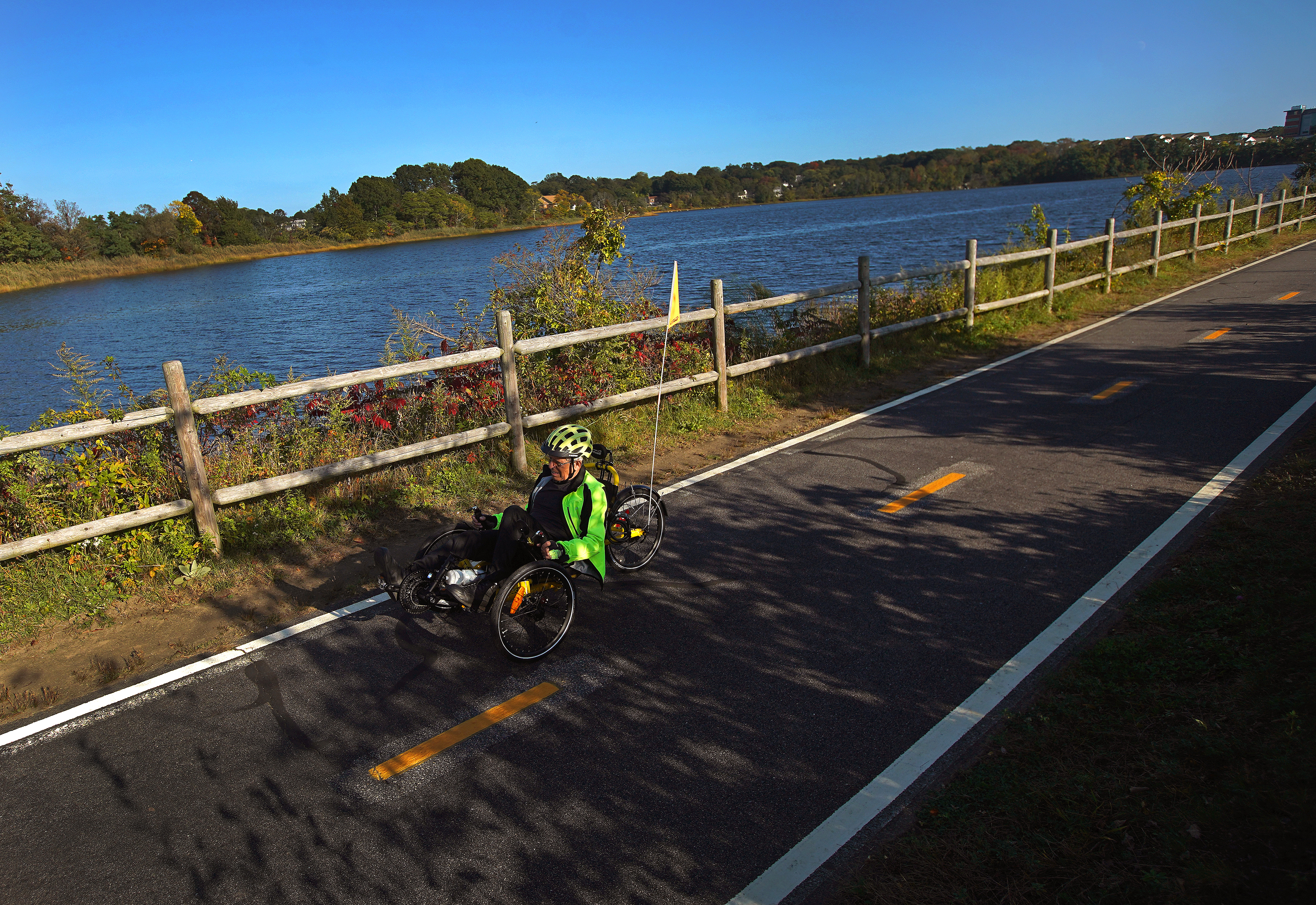 The East Bay Bike Path near Kettle Point.