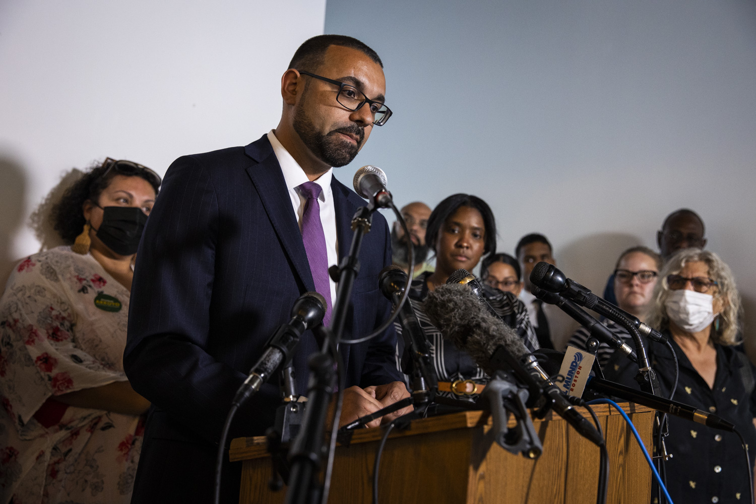 Erin Clark / Globe StaffWoman who accused Suffolk DA candidate