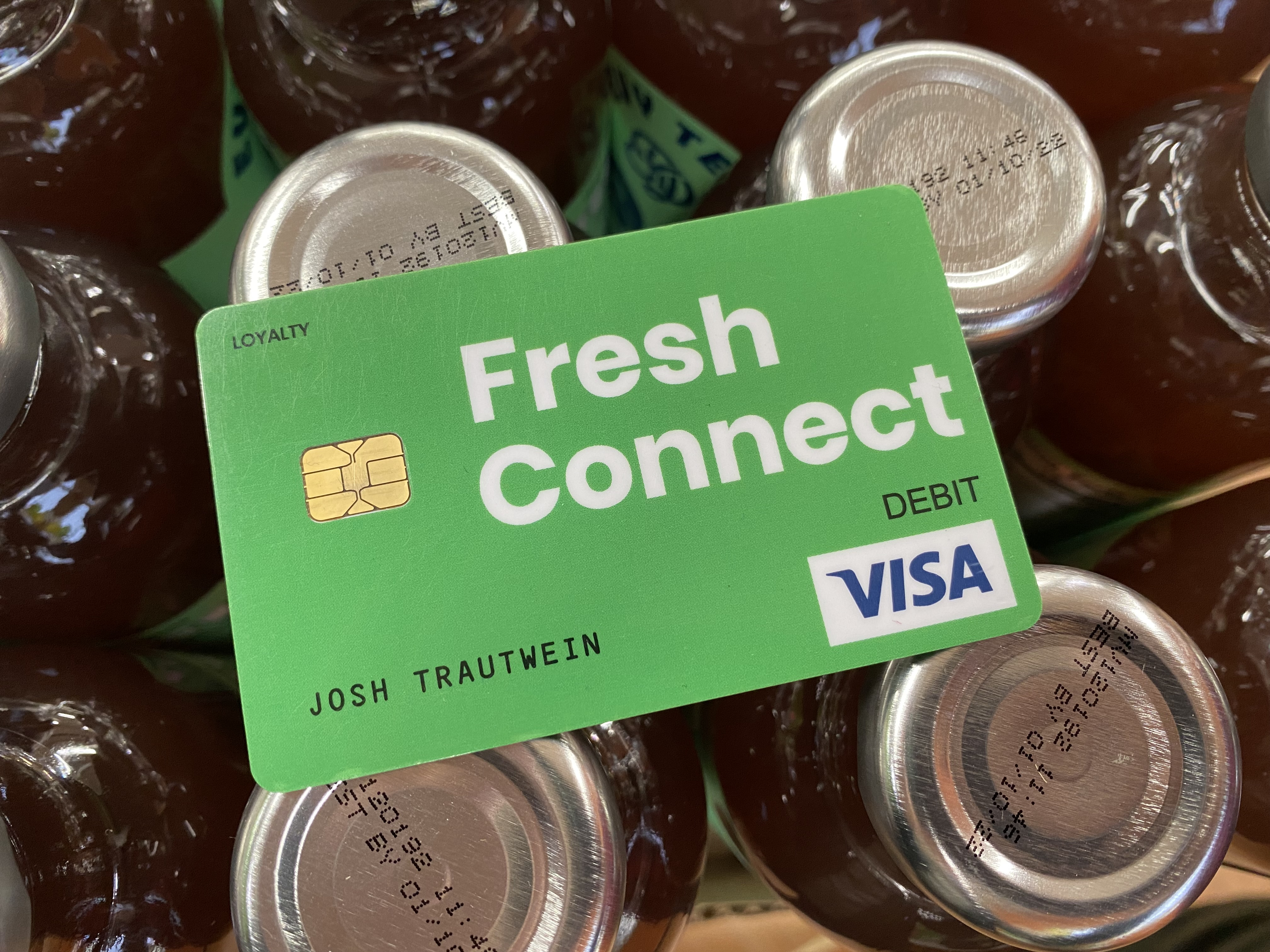 The Fresh Connect card. (Janelle Nanos)