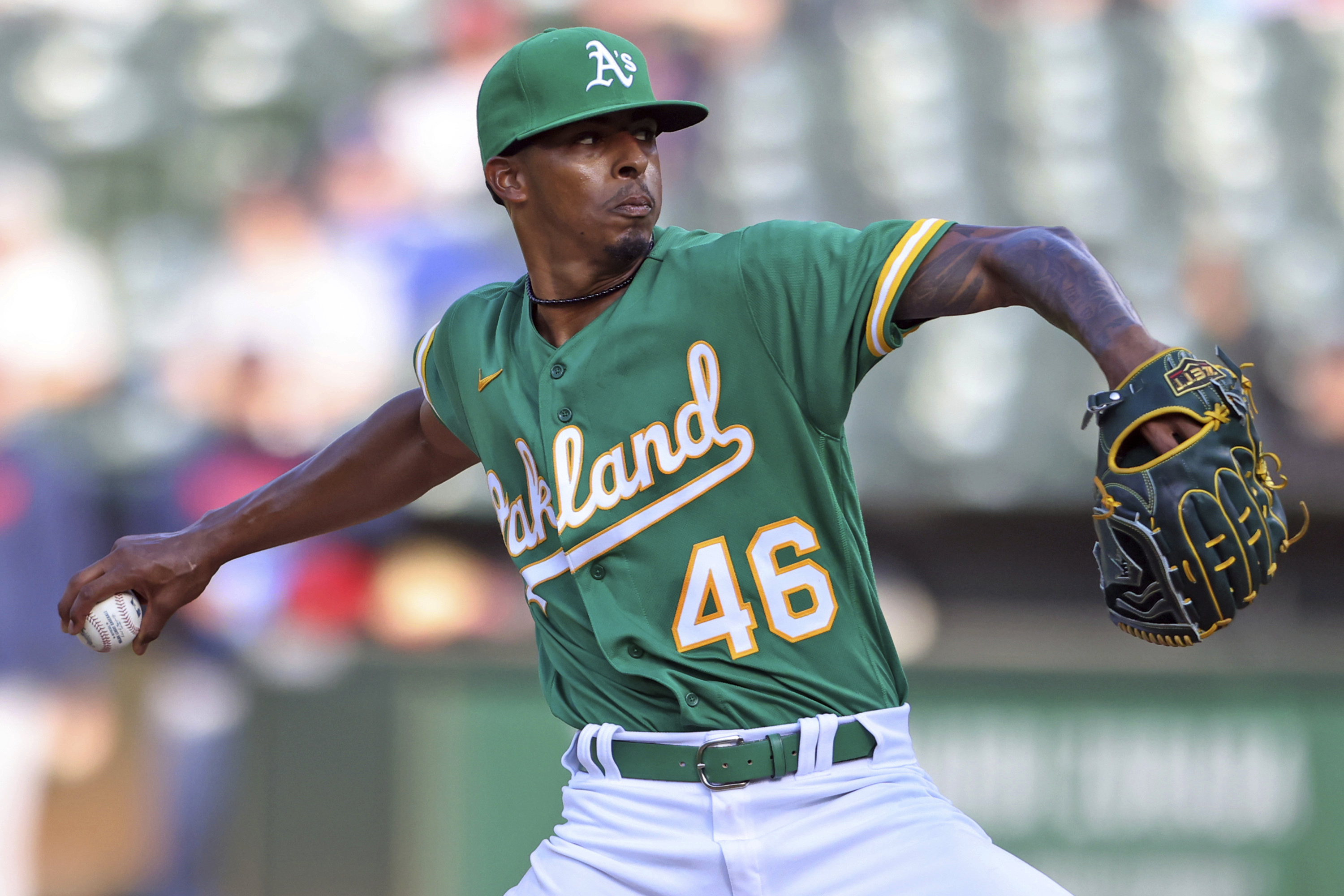 Oakland Athletics News: Luis Medina shows potential despite opener