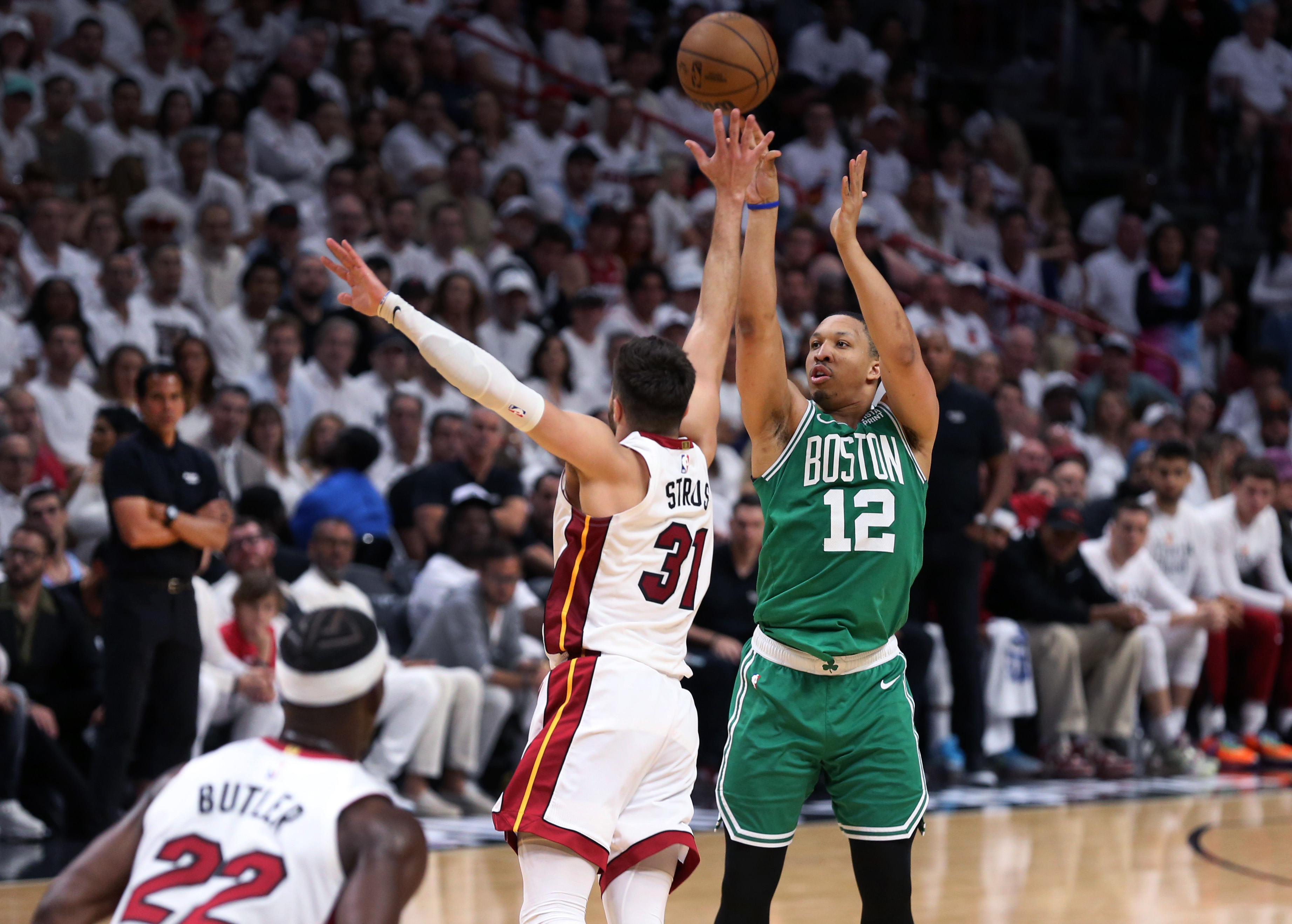 Brad Stevens offered an 'optimistic' update on Jaylen Brown