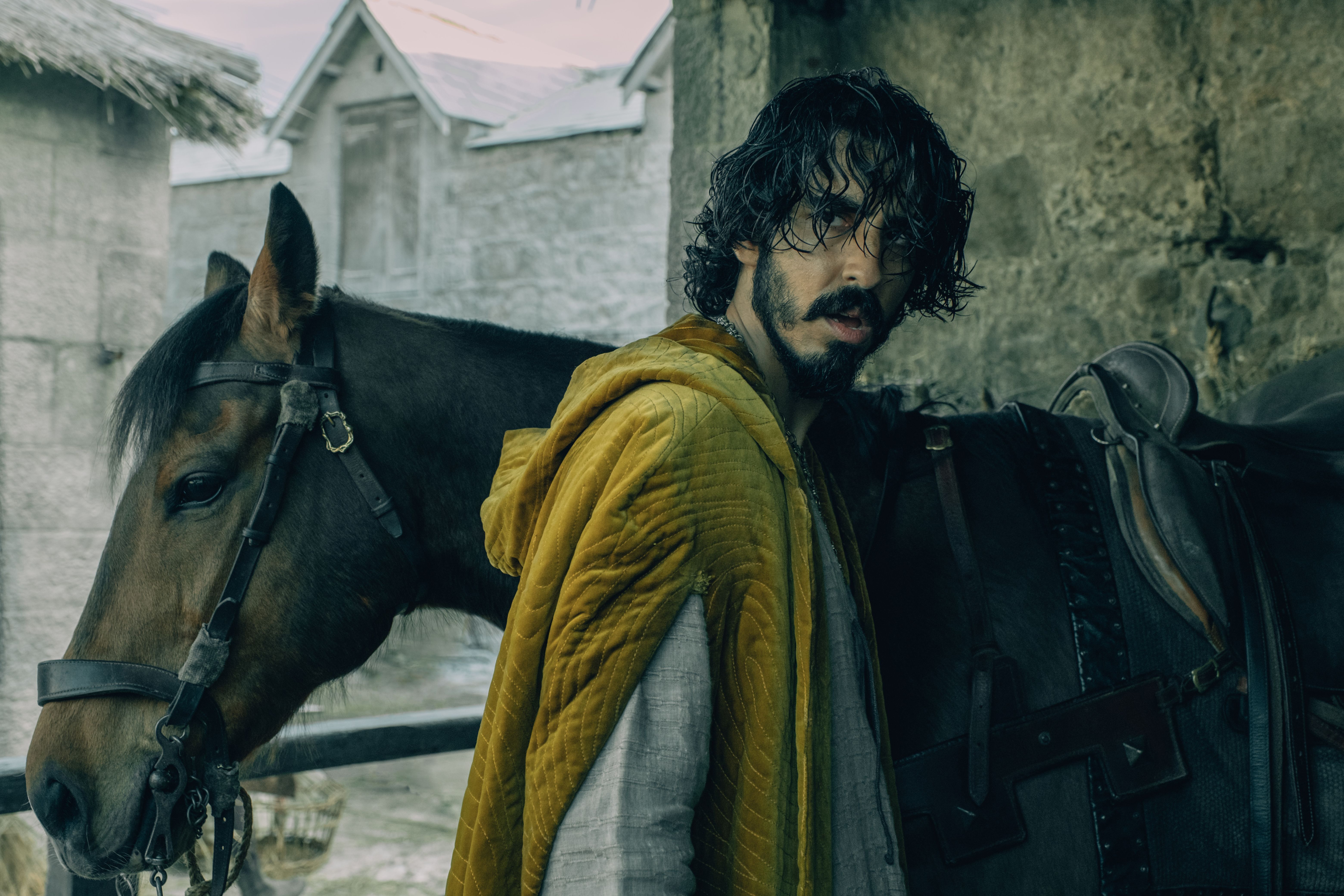 Dev Patel in a scene from "The Green Knight."