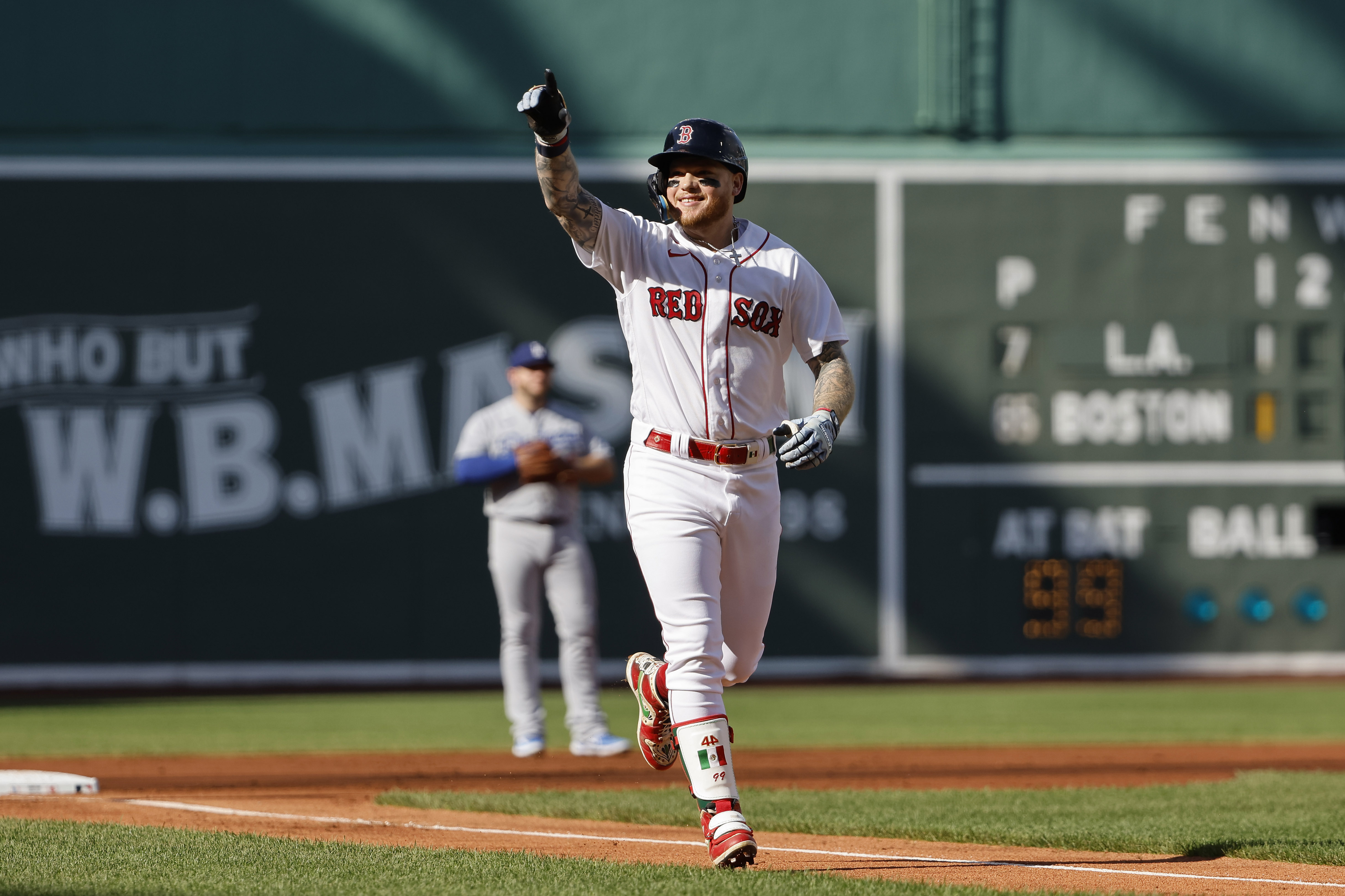 More refreshed' Alex Verdugo back in Red Sox lineup after taking