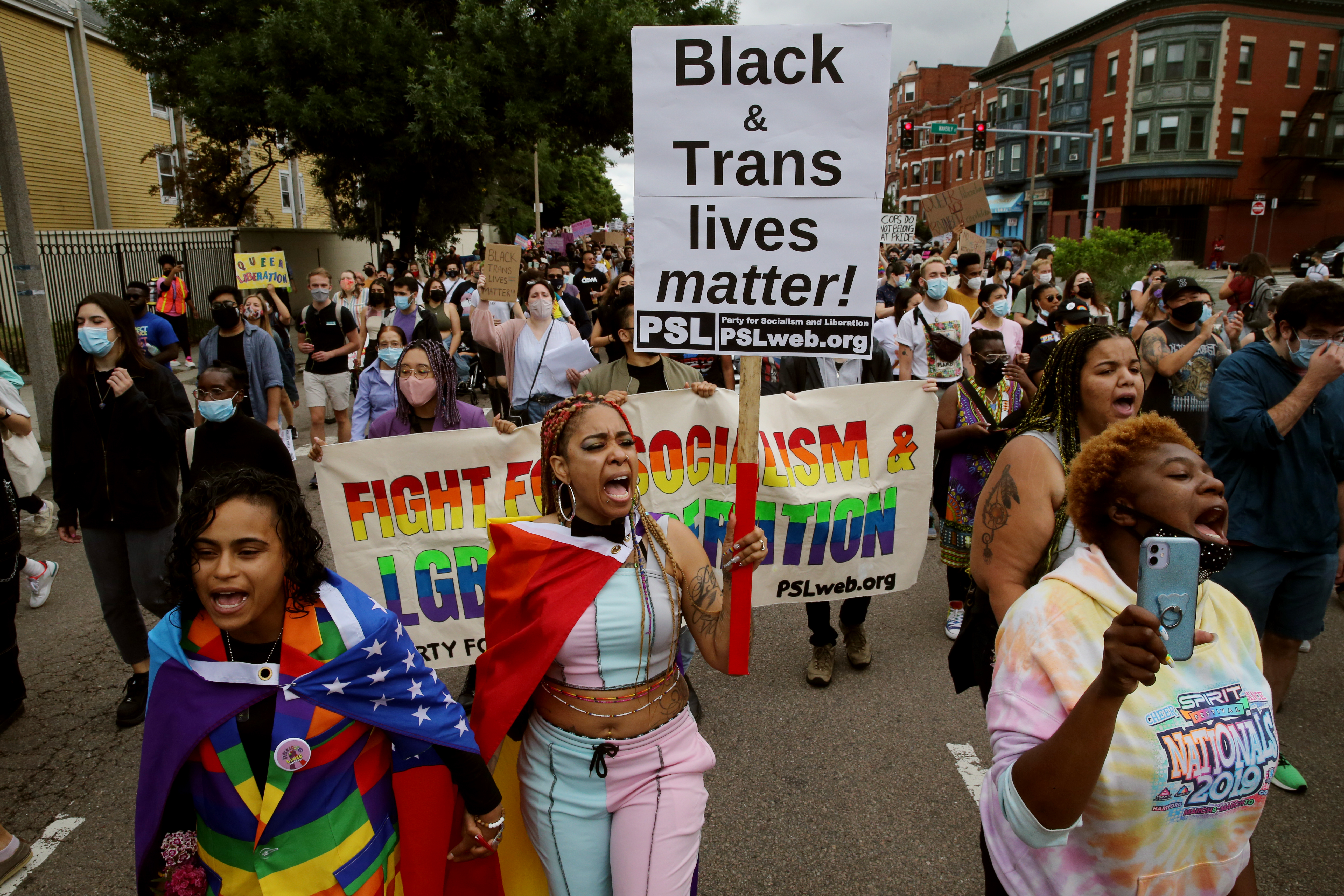 Trans Resistance activists stage second annual alternative to Boston Pride  - The Boston Globe