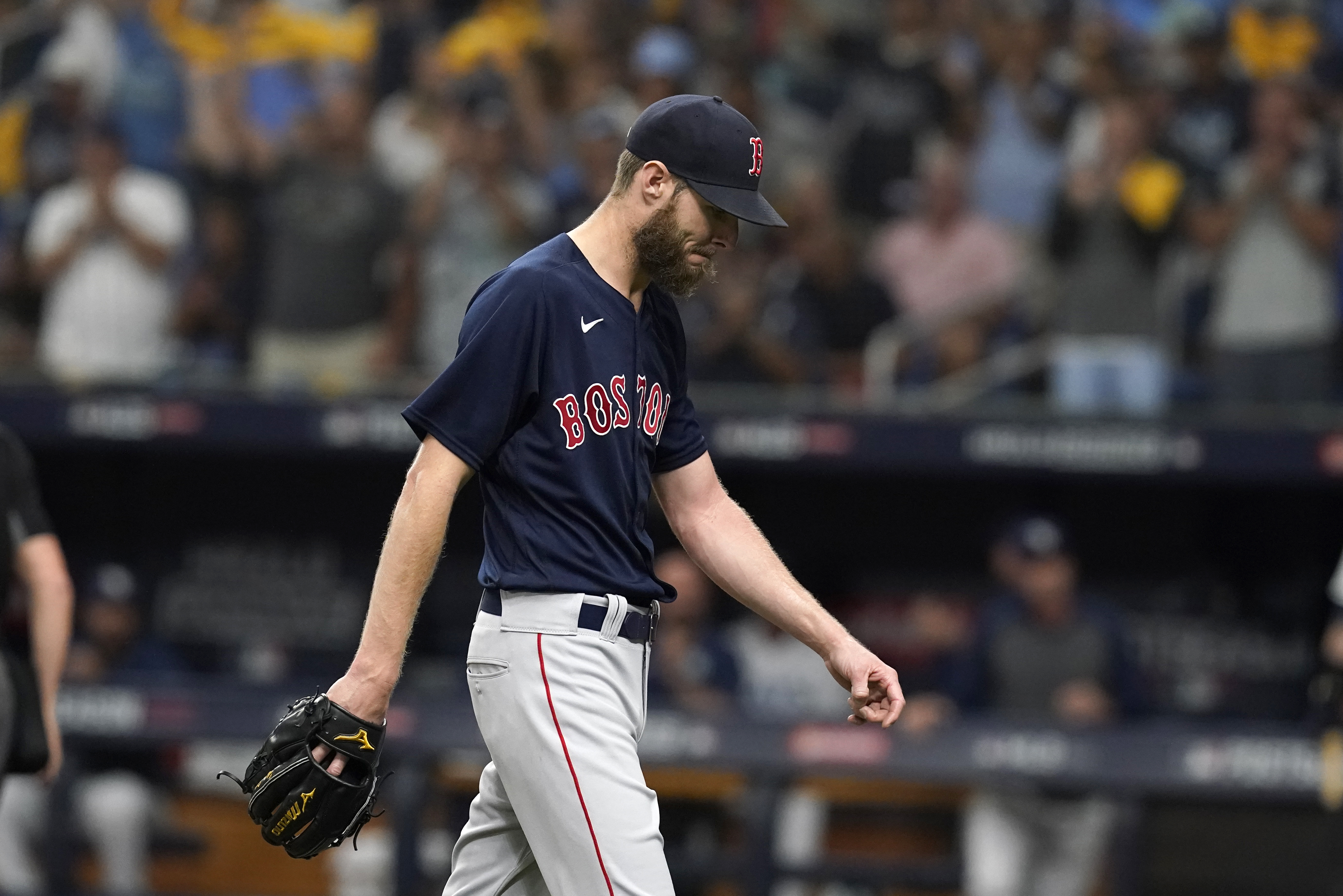 Chris Sale pitches just 1 inning for Boston Red Sox in Game 2 of the ALDS,  leaves behind 5-2 