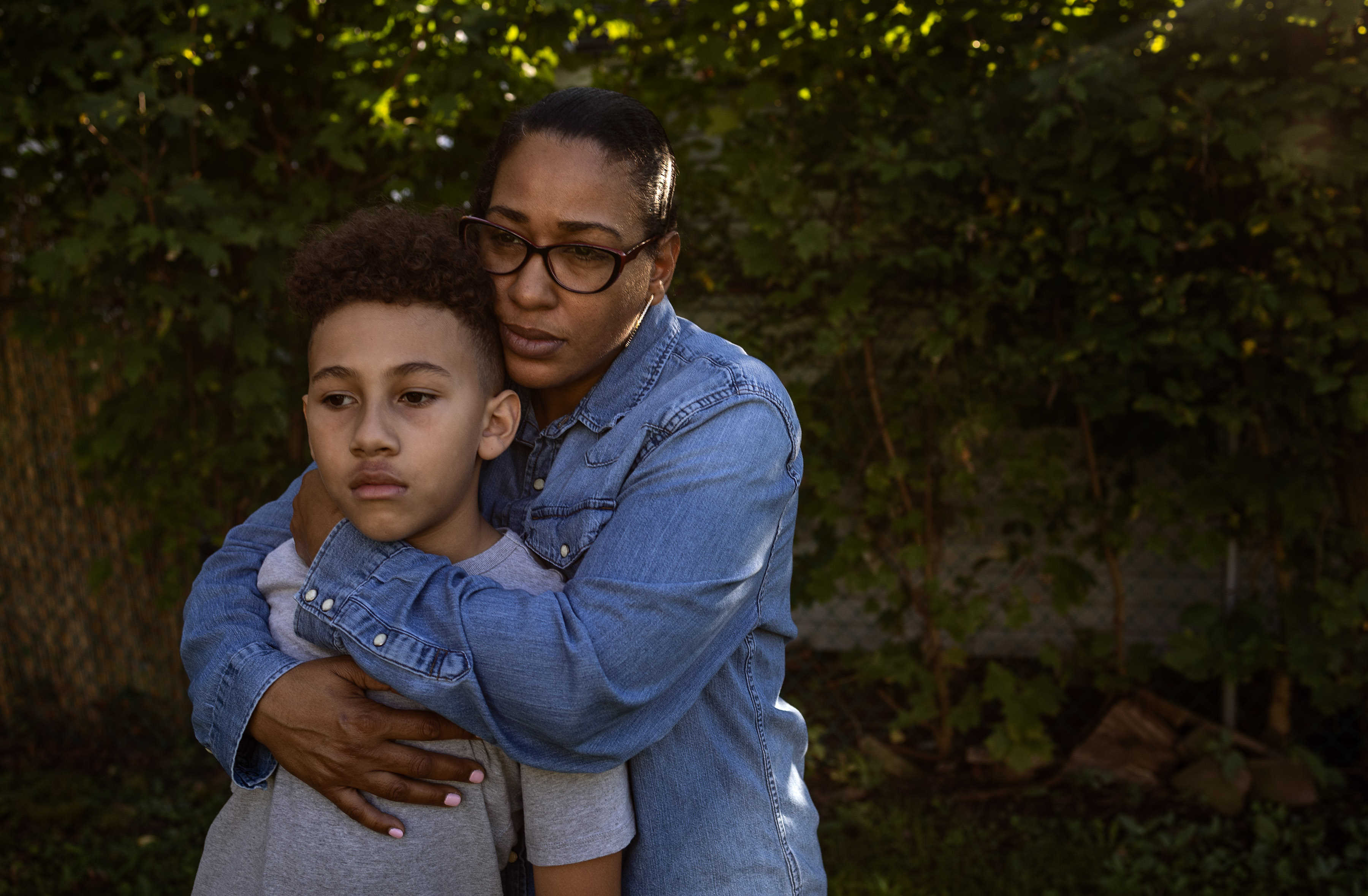 Jacqueline Velez with her son Emmett Vinas. 