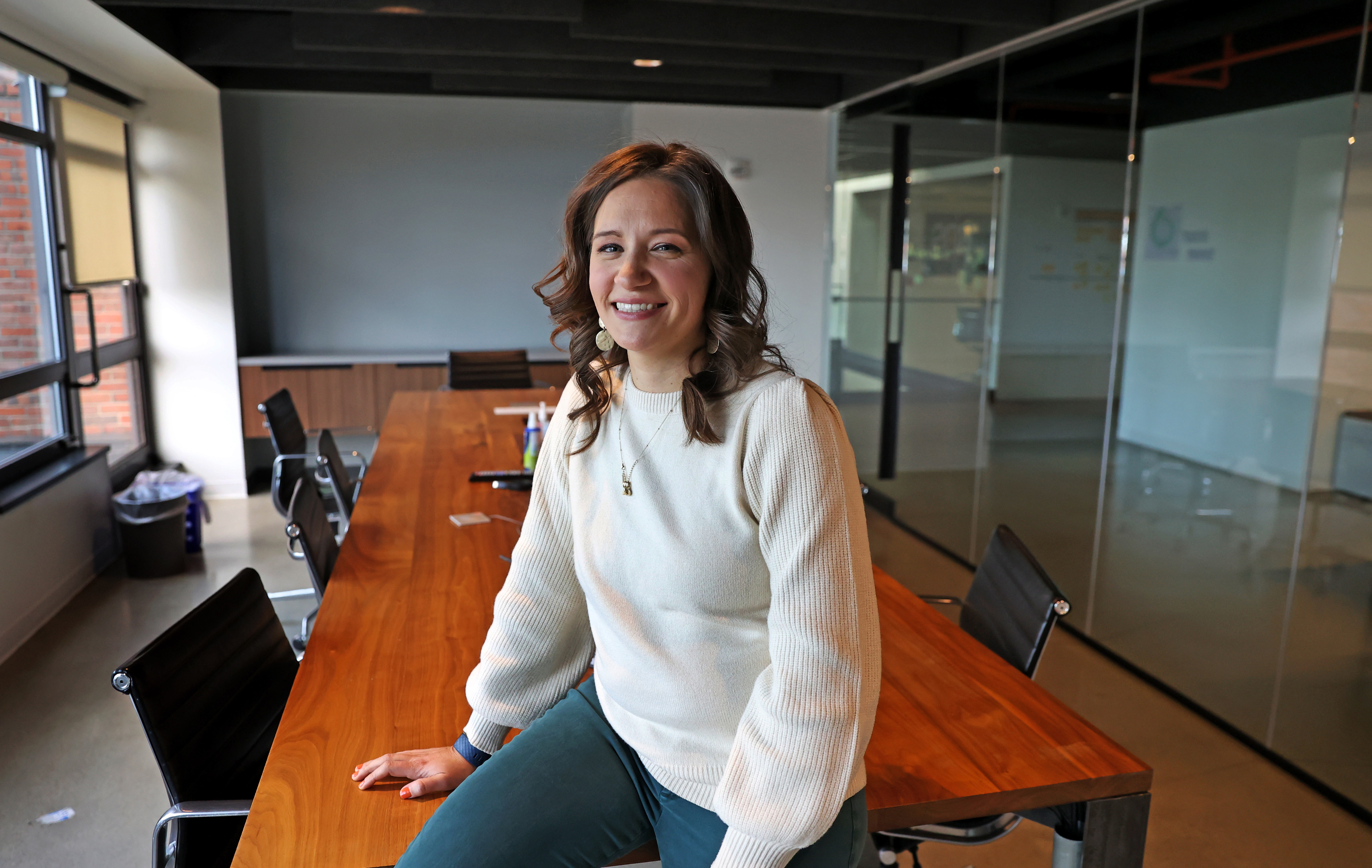 Vanessa Kafka, senior vice president of product at Kayak, visited the company's office in Cambridge. Kayak initially called back employees to the office three days a week, then switched to work from anywhere after employees asked for more flexibility.