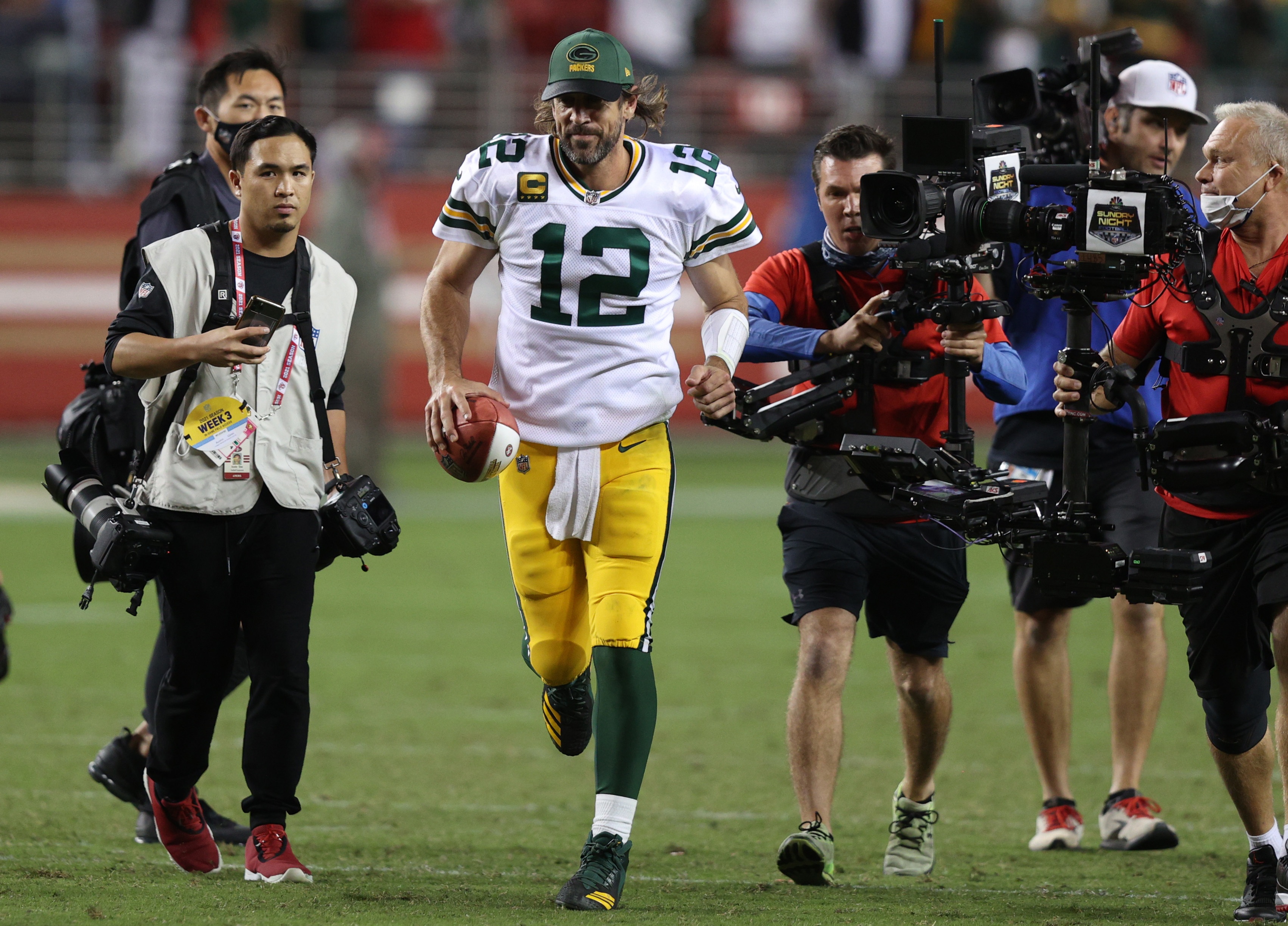 Aaron Rodgers' stats vs. 49ers in Week 1: Expecting improvement? - Acme  Packing Company