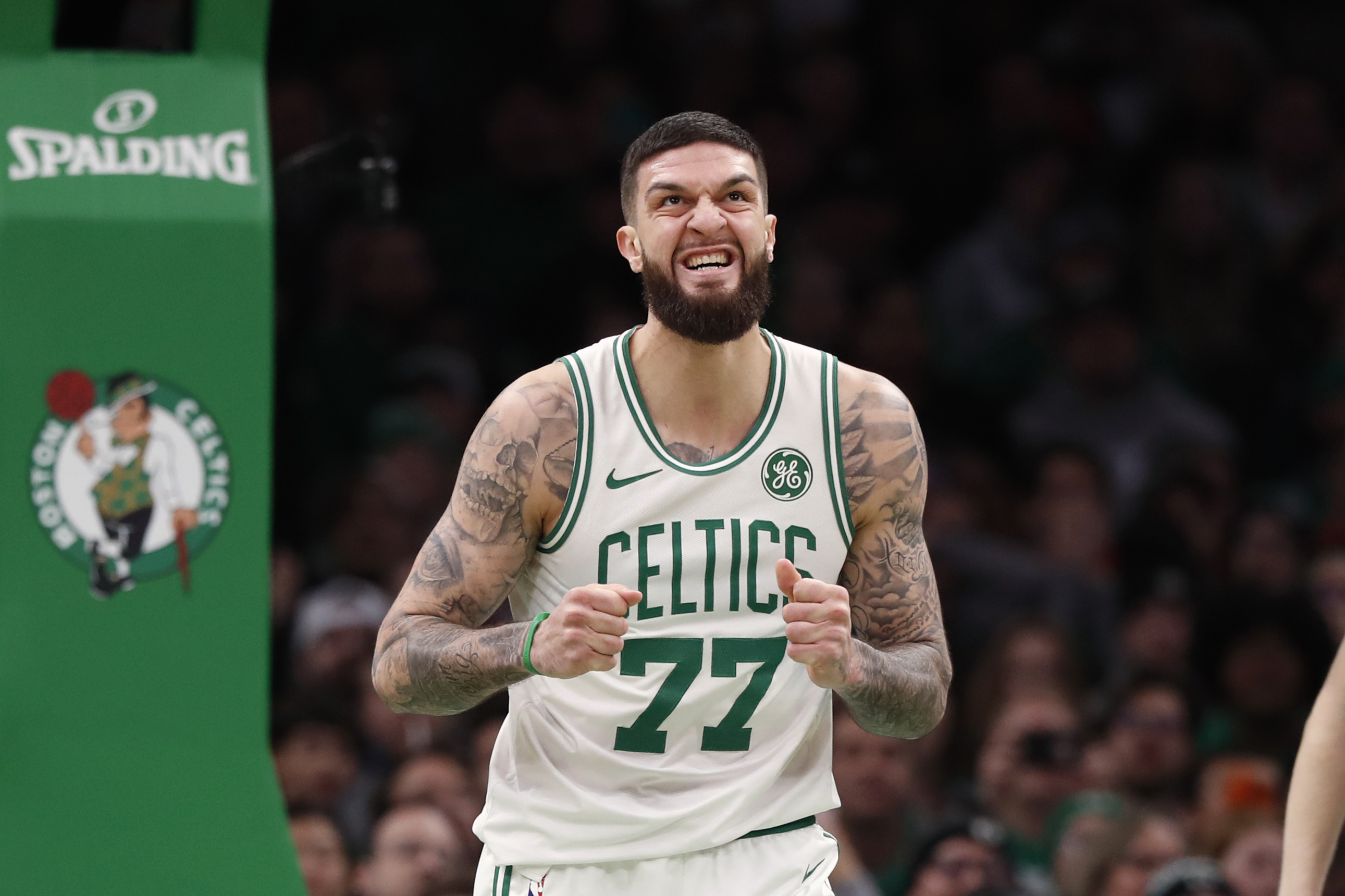 Former Celtics Vincent Poirier (pictured) and Guerschon Yabusele will both play for France in Tokyo.