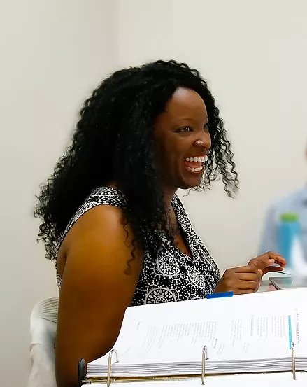 Nkeiru Okoye (above) has written a piece for South Shore Conservatory that focuses on cardiologist and Wellesley College president Paula Johnson.