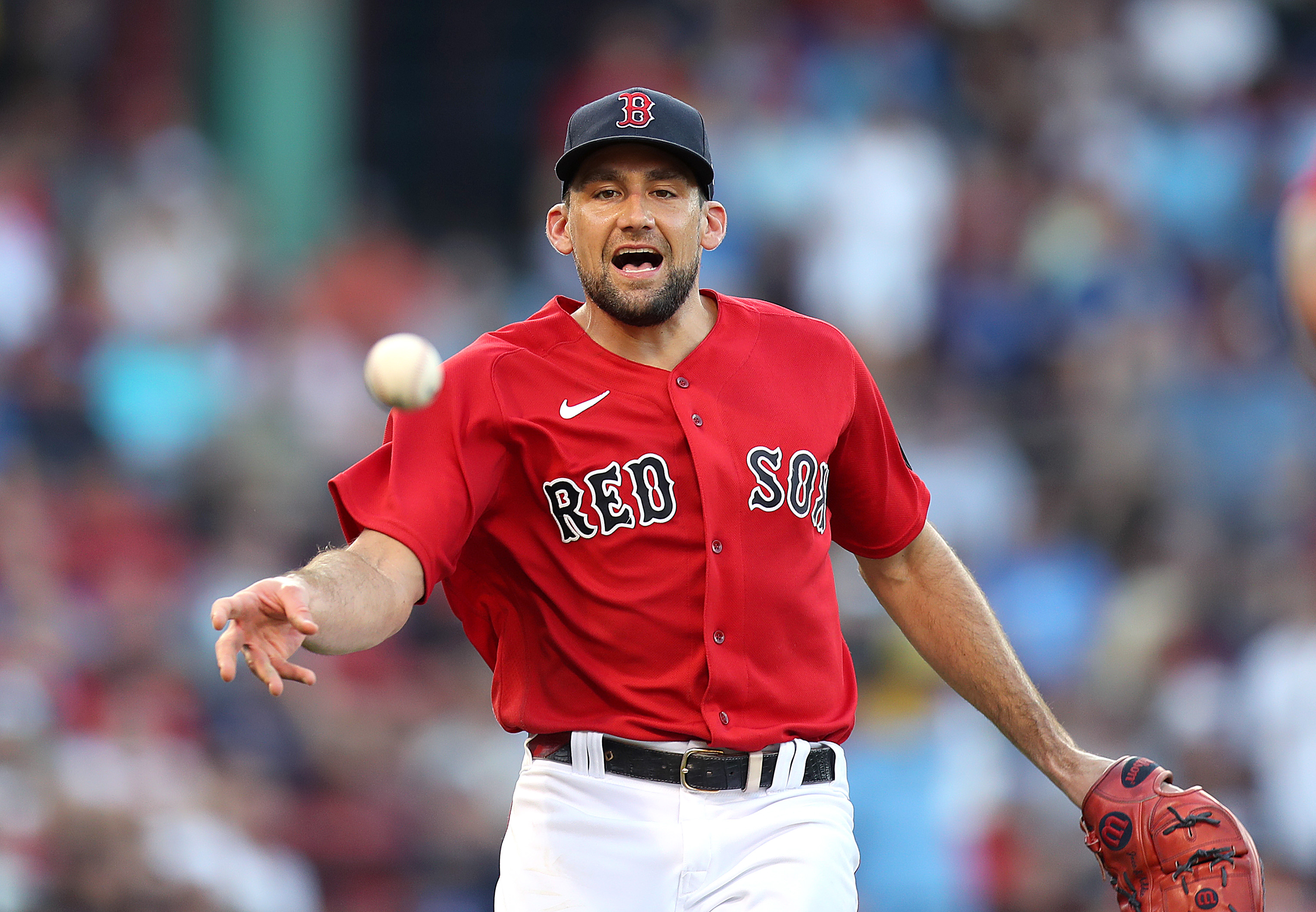 Nate Eovaldi stands and delivers for Red Sox in helping secure sweep of  Mariners - The Boston Globe