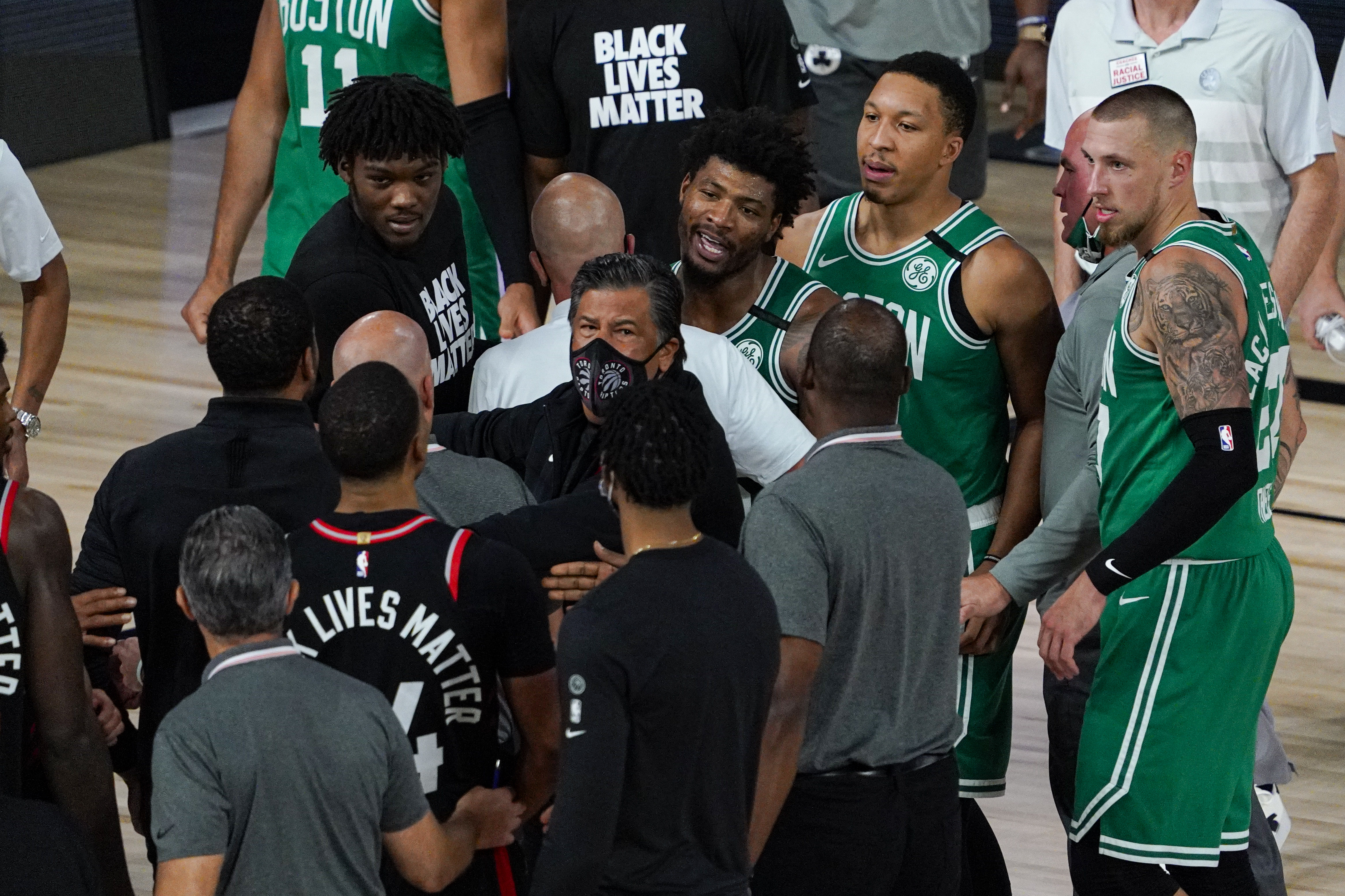 Marcus Smart and the Celtics have been pushed to the limit by the Raptors.