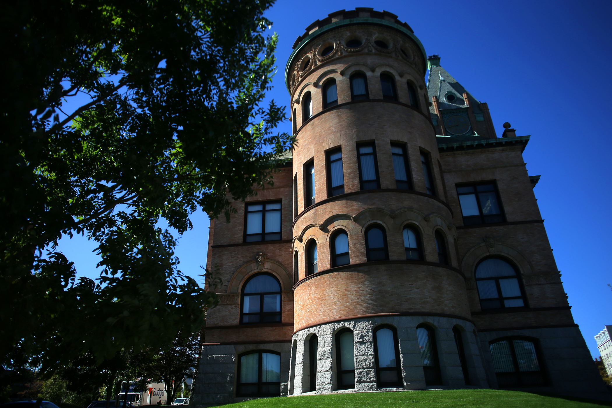 Brockton City Hall in Brockton.