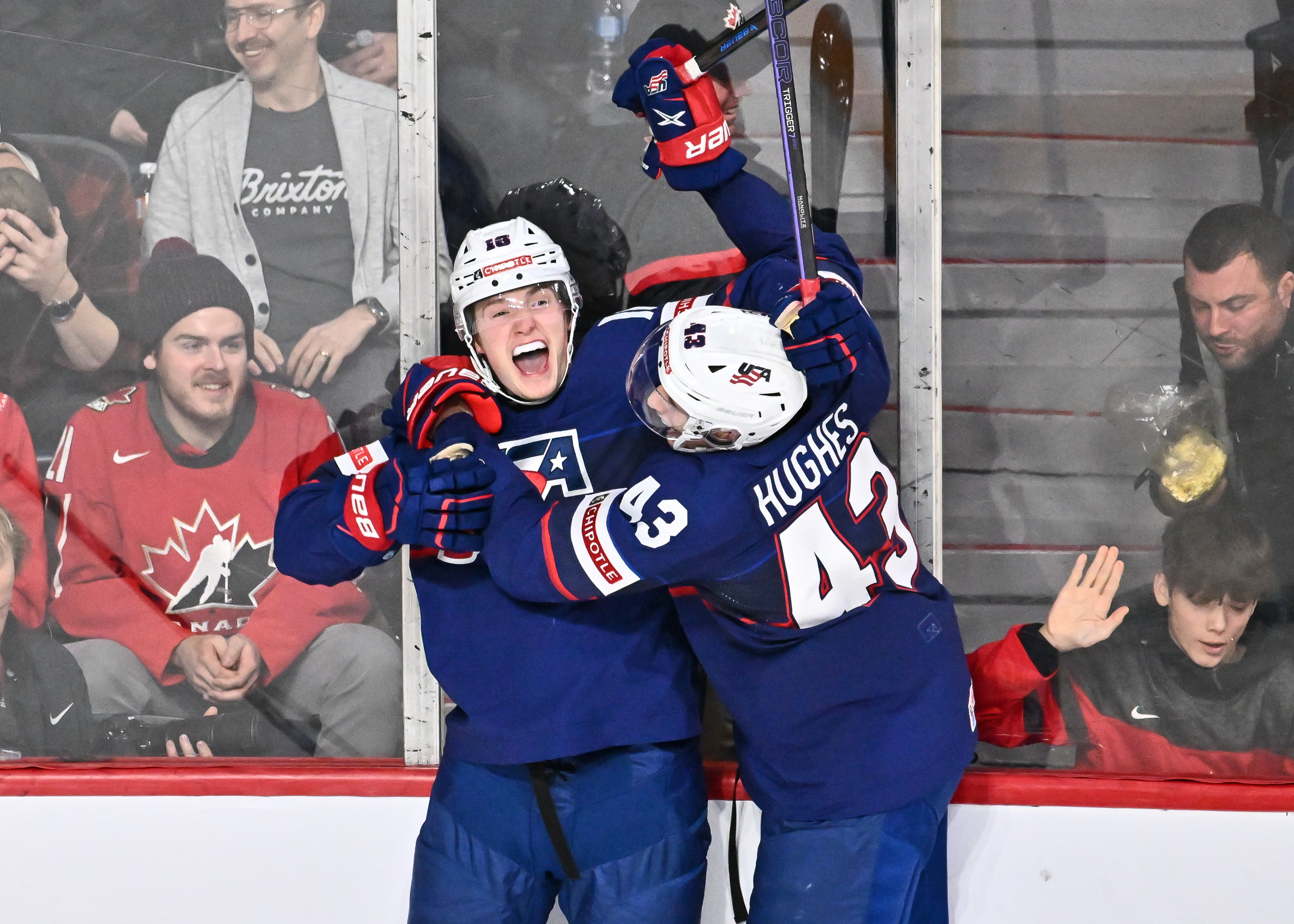 US men beat Sweden in overtime to finish third in world junior hockey championship