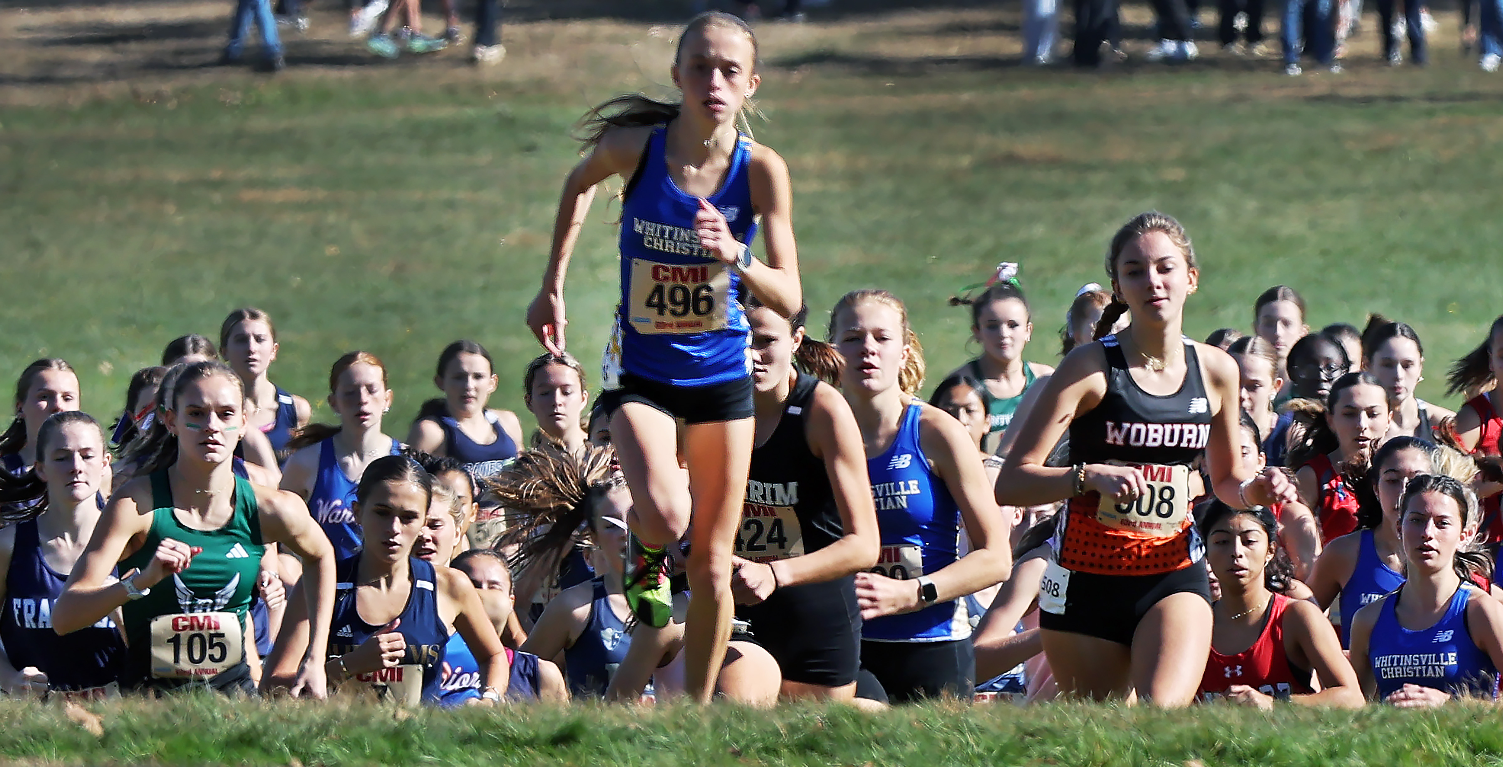 Whitinsville Christian's Emily Flagg sets course record at 63rd CMI