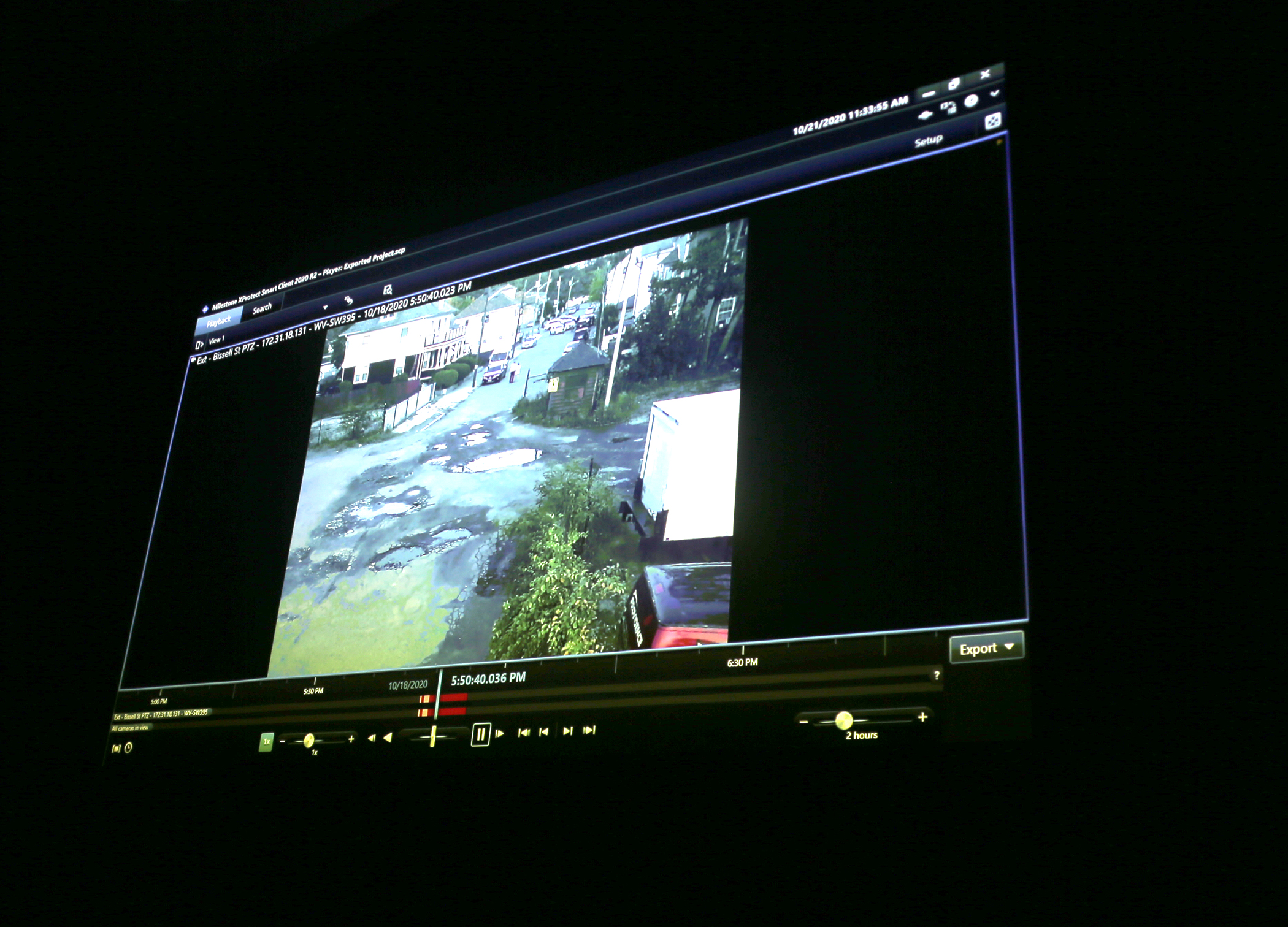 During a news conference on Wednesday, Providence police showed video of a moped crashing while trailed by the police.