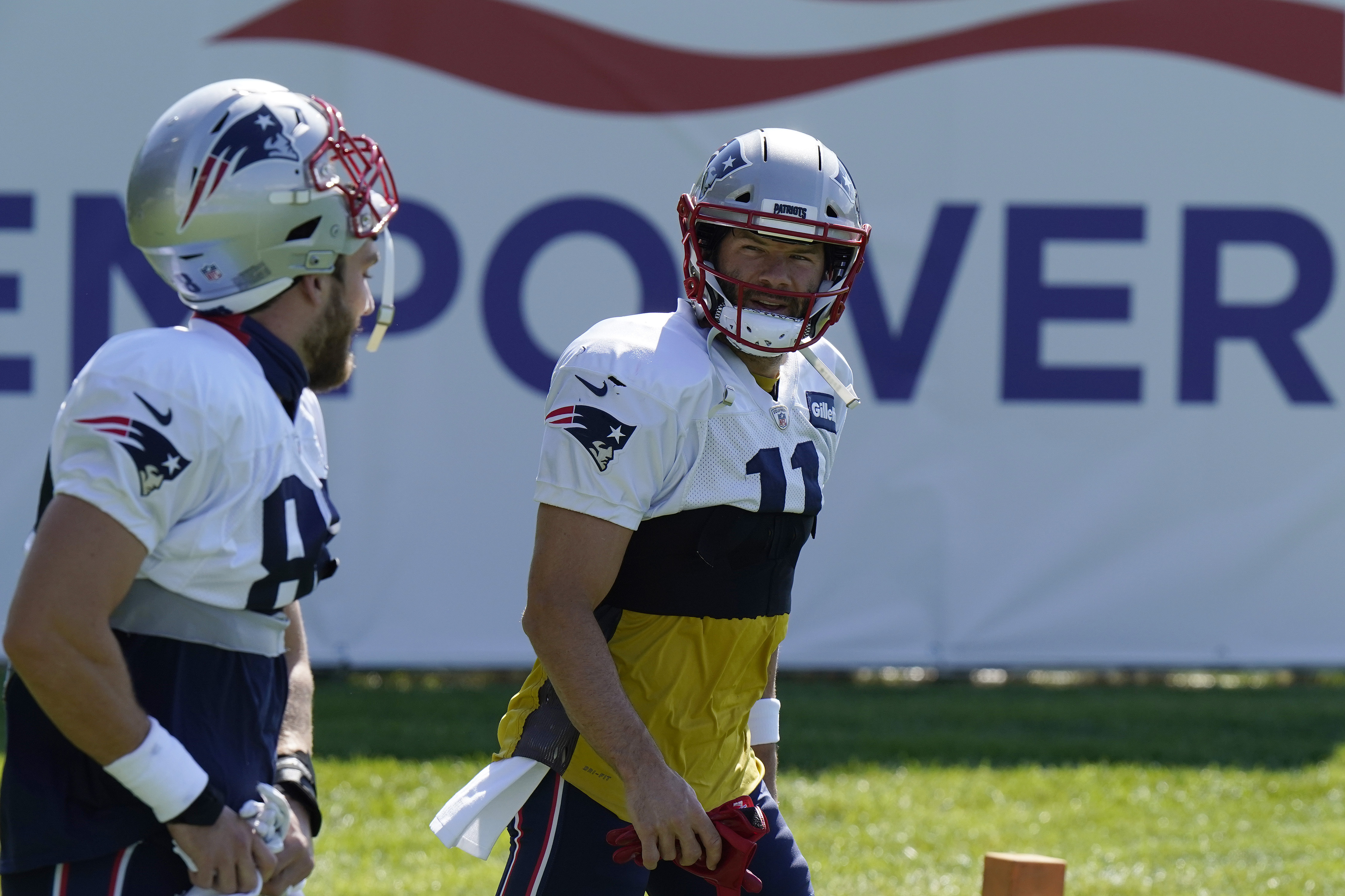 A fight broke out between Julian Edelman and Stephon Gilmore at Patriots  training camp