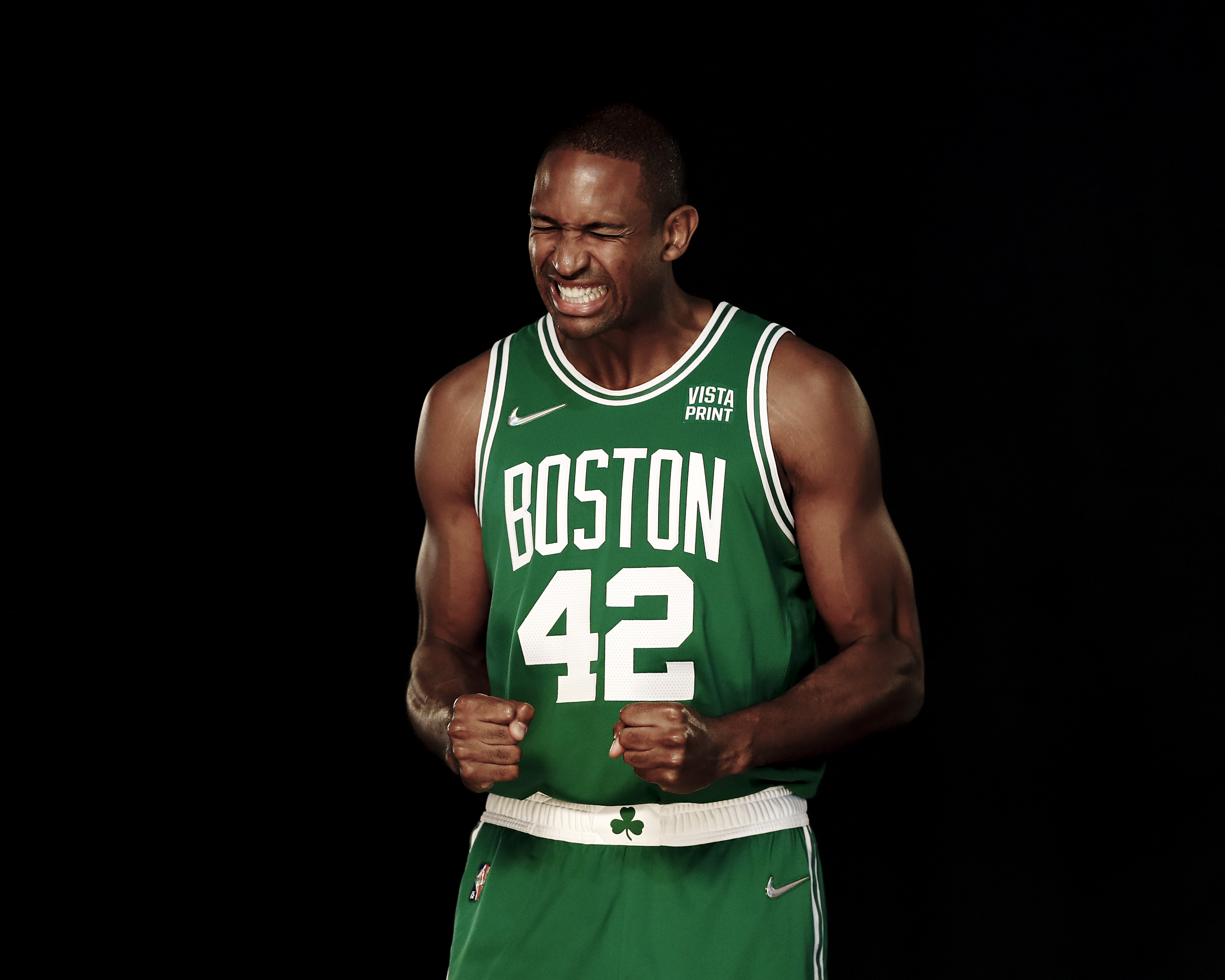 Al Horford sounds awfully happy to be back in Boston.