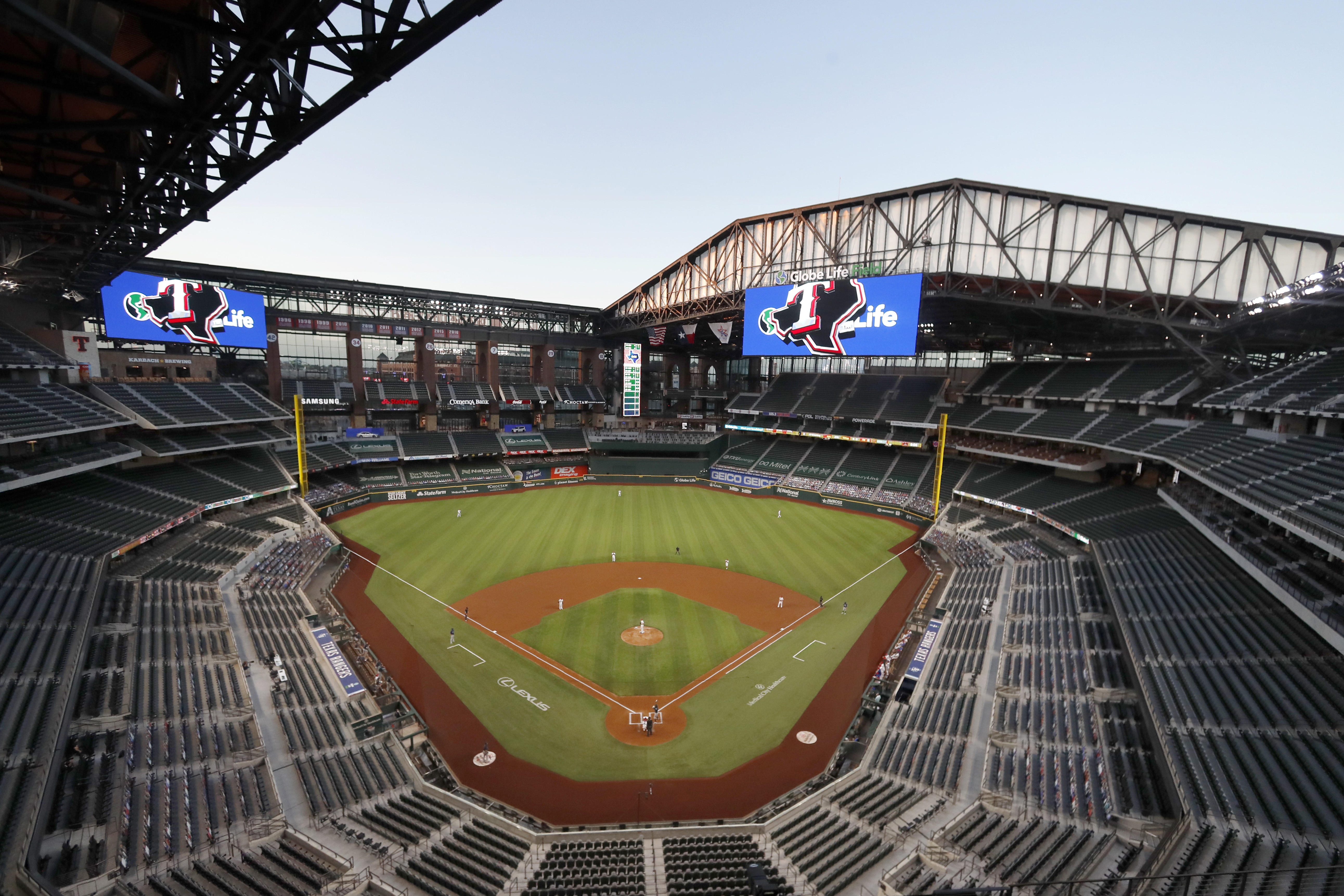 World Series to be held at Rangers' new ballpark as MLB, players