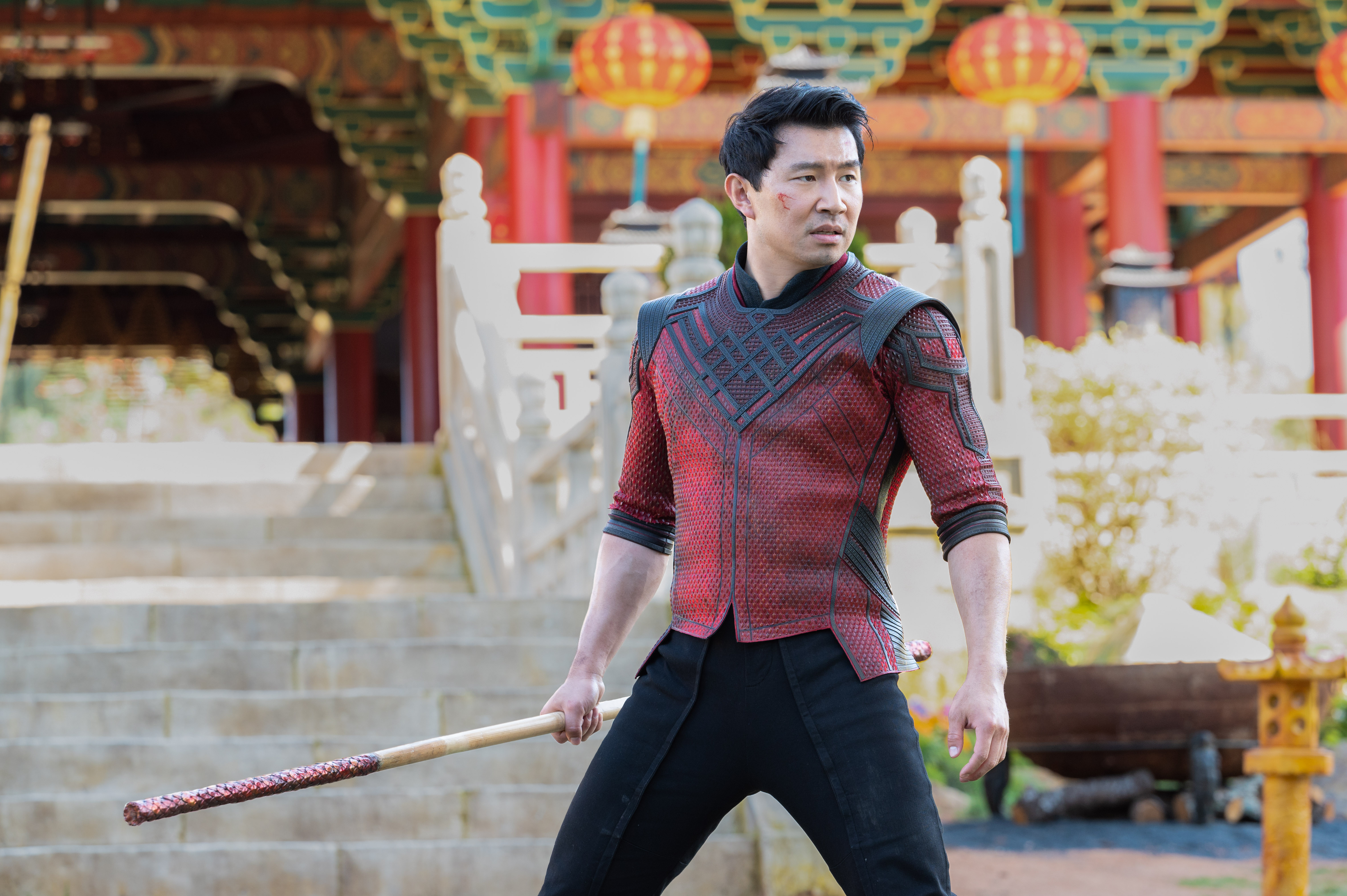 Simu Liu in "Shang-Chi and the Legend of the Ten Rings."