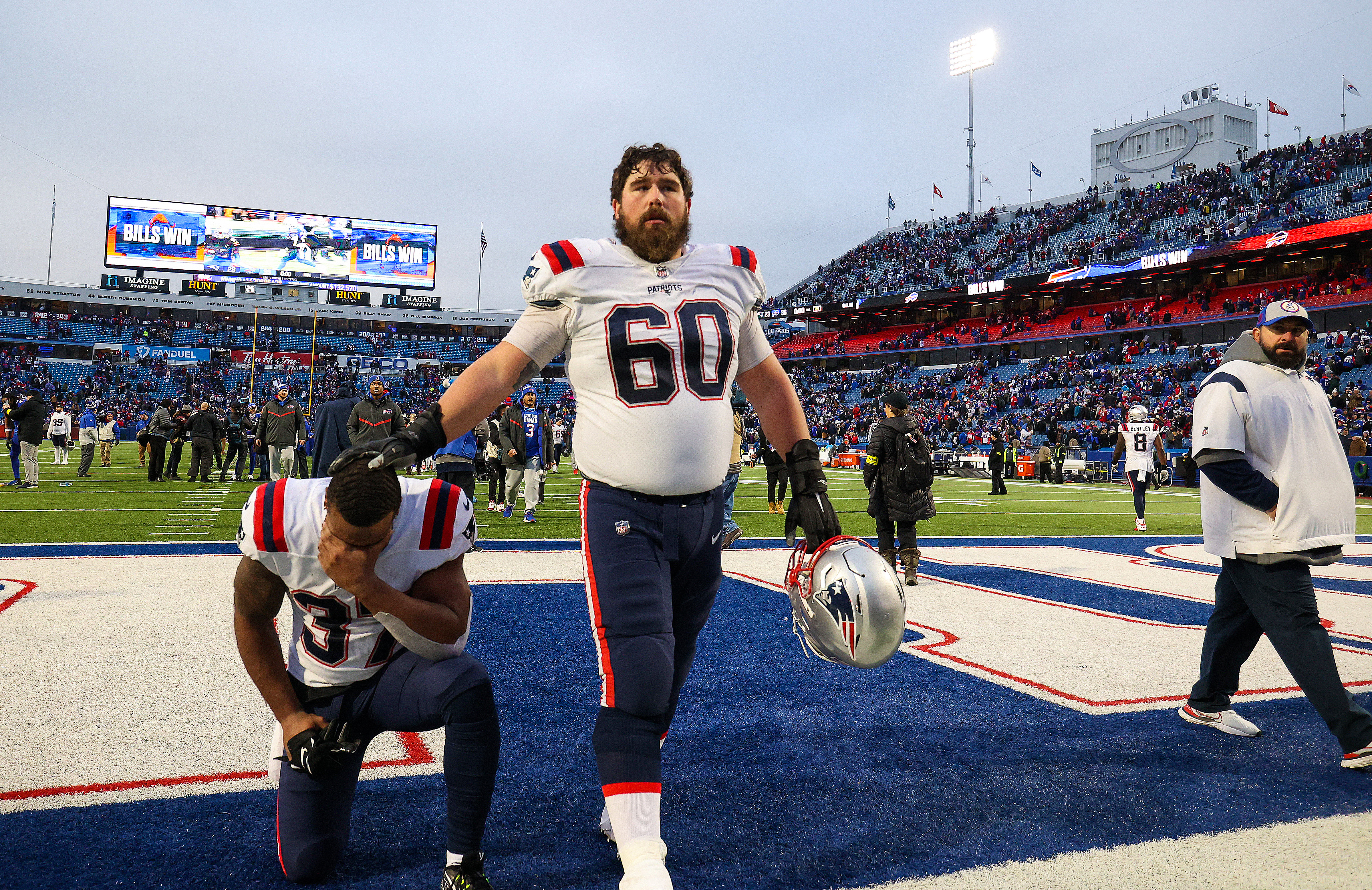 Bills hold on for playoff win as Damar Hamlin cheers team on from home -  CBS News