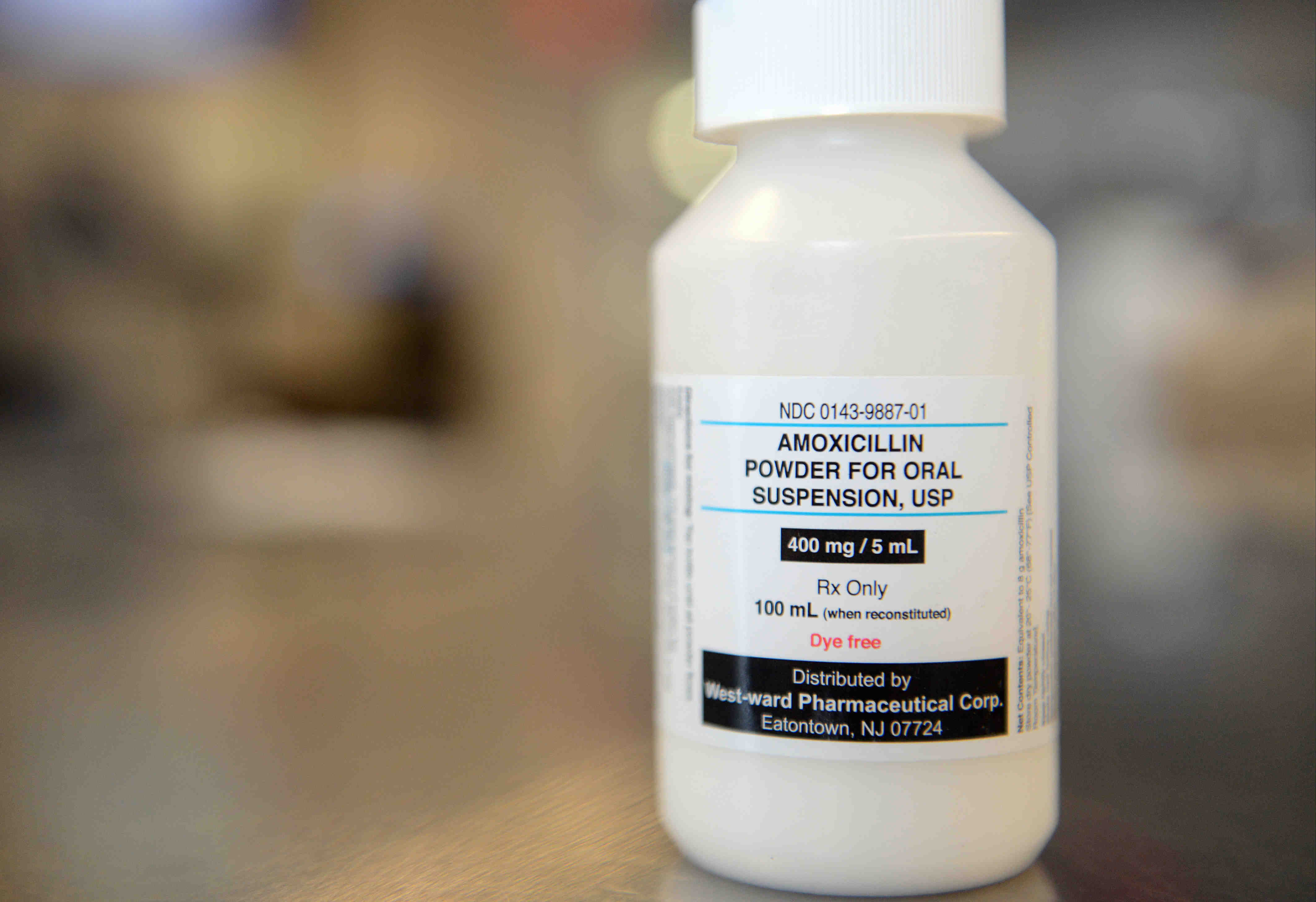 Amoxicillin White Liquid