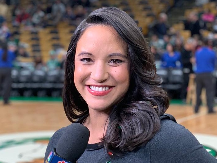 Abby Chin will now handle pre- and post-game coverage.