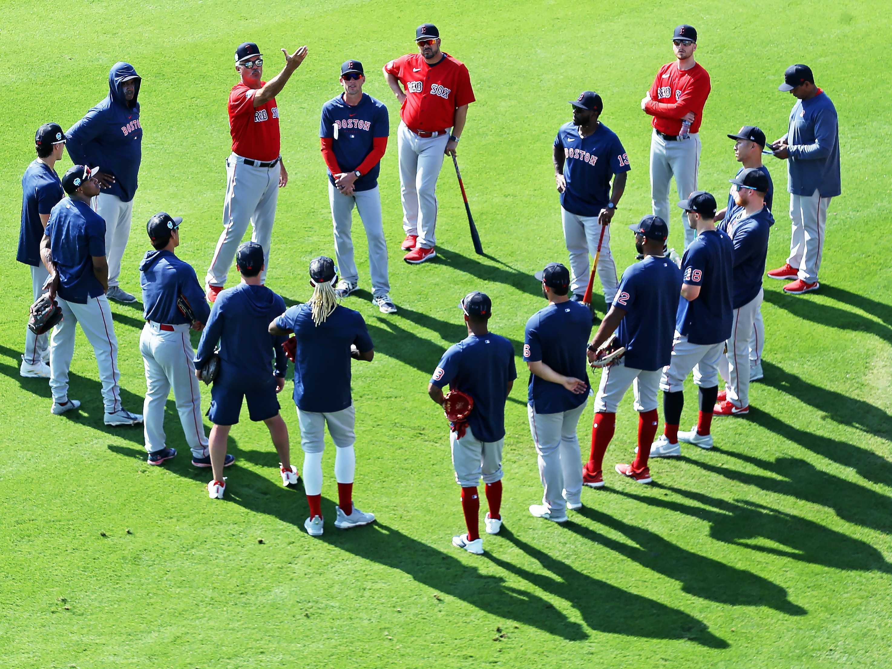 Mini baseballs and pancake gloves: How (and why) the Red Sox are improving  infield defense - The Boston Globe