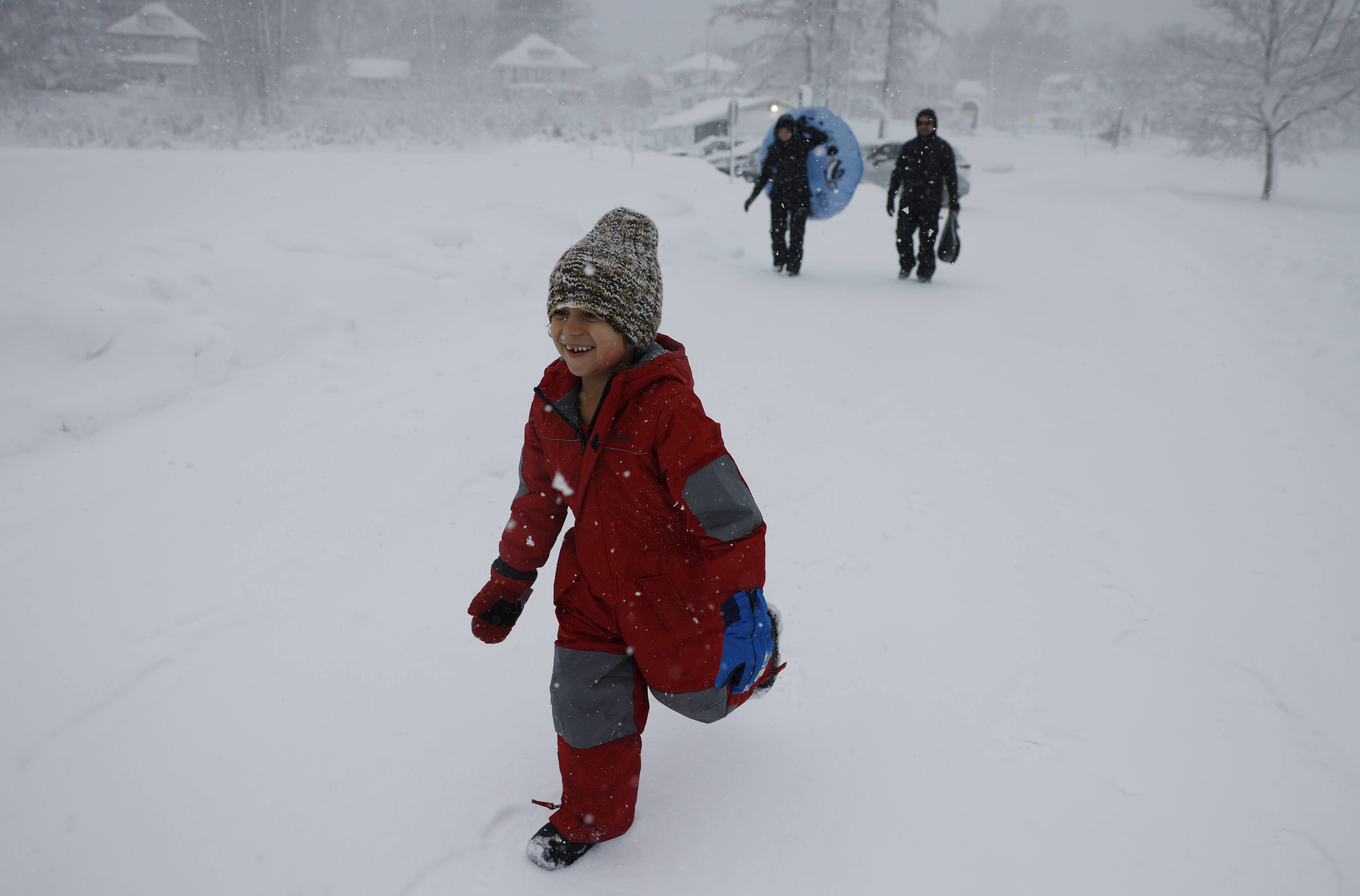 See snow photos and videos from New England winter storm