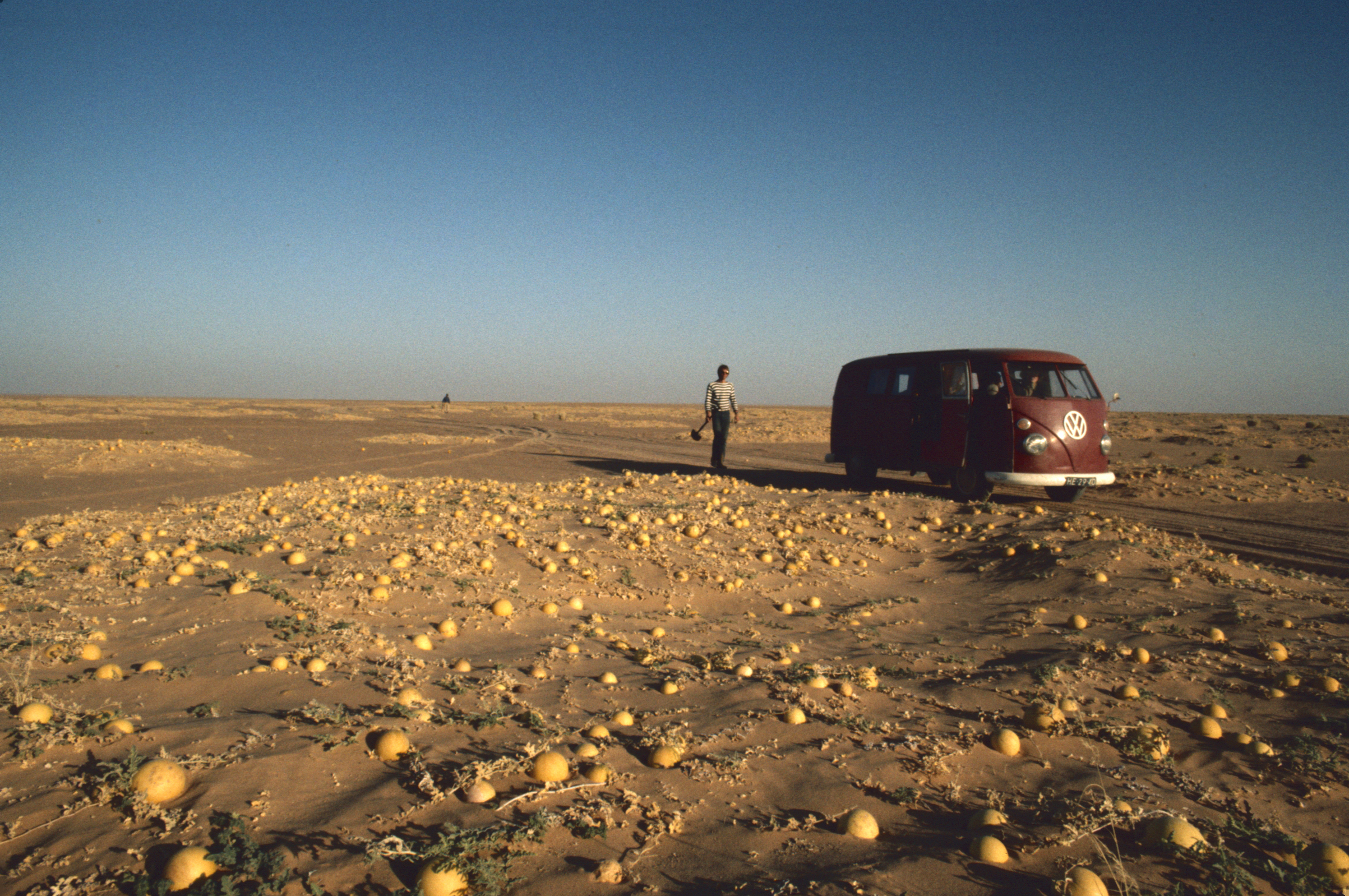 Dick Russell and the VW microbus.