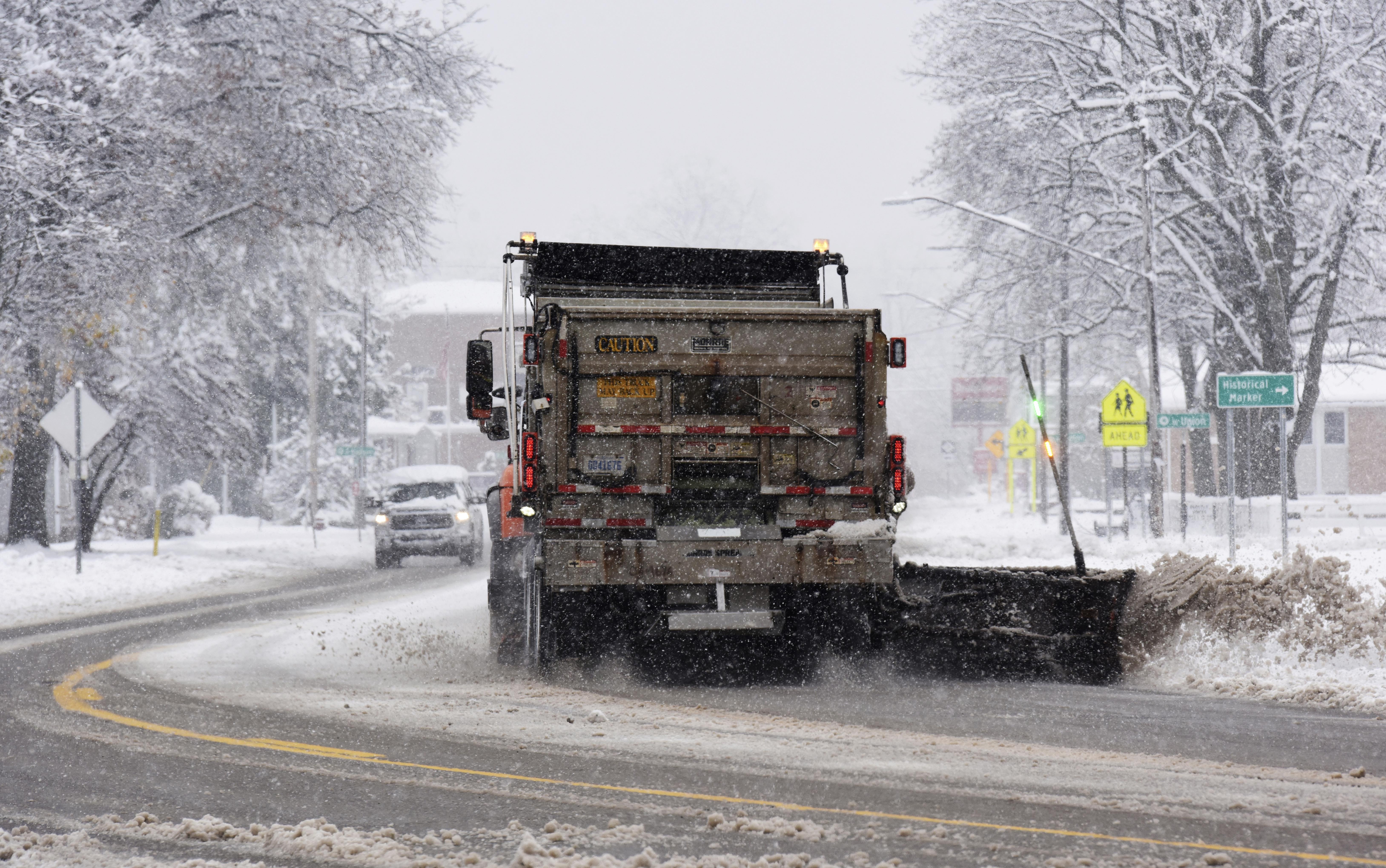 Buffalo Bills Holiday Truck Snow Globe