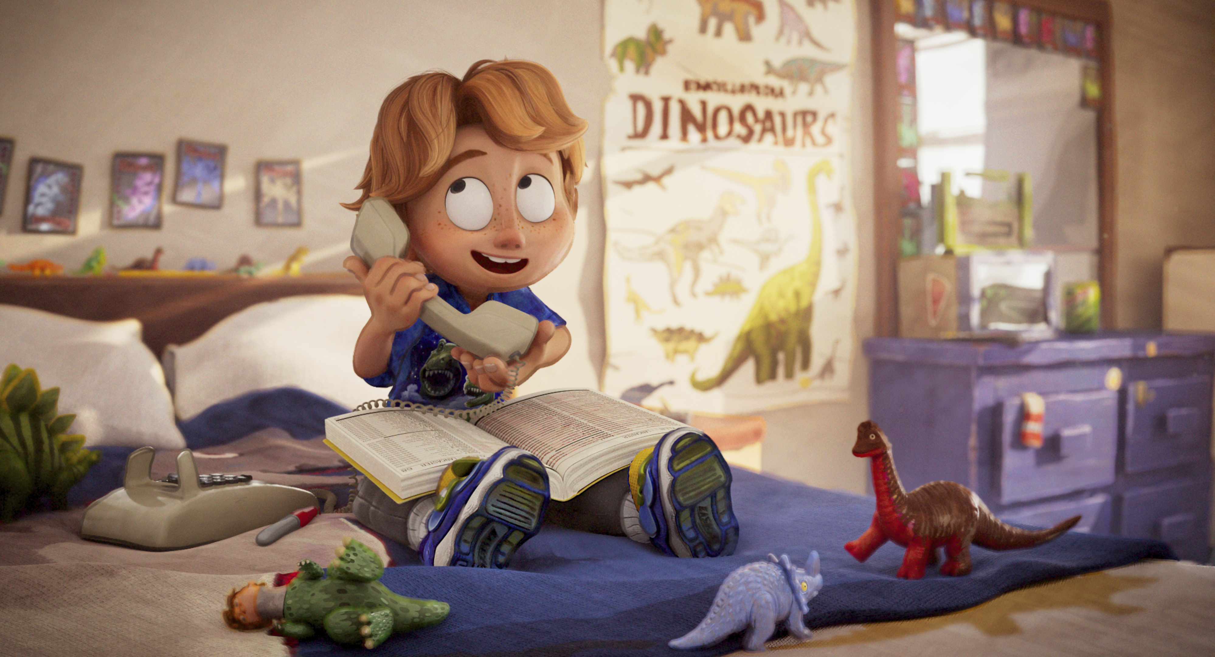 Aaron Mitchell, voiced by Mike Rianda, in "The Mitchells vs The Machines."