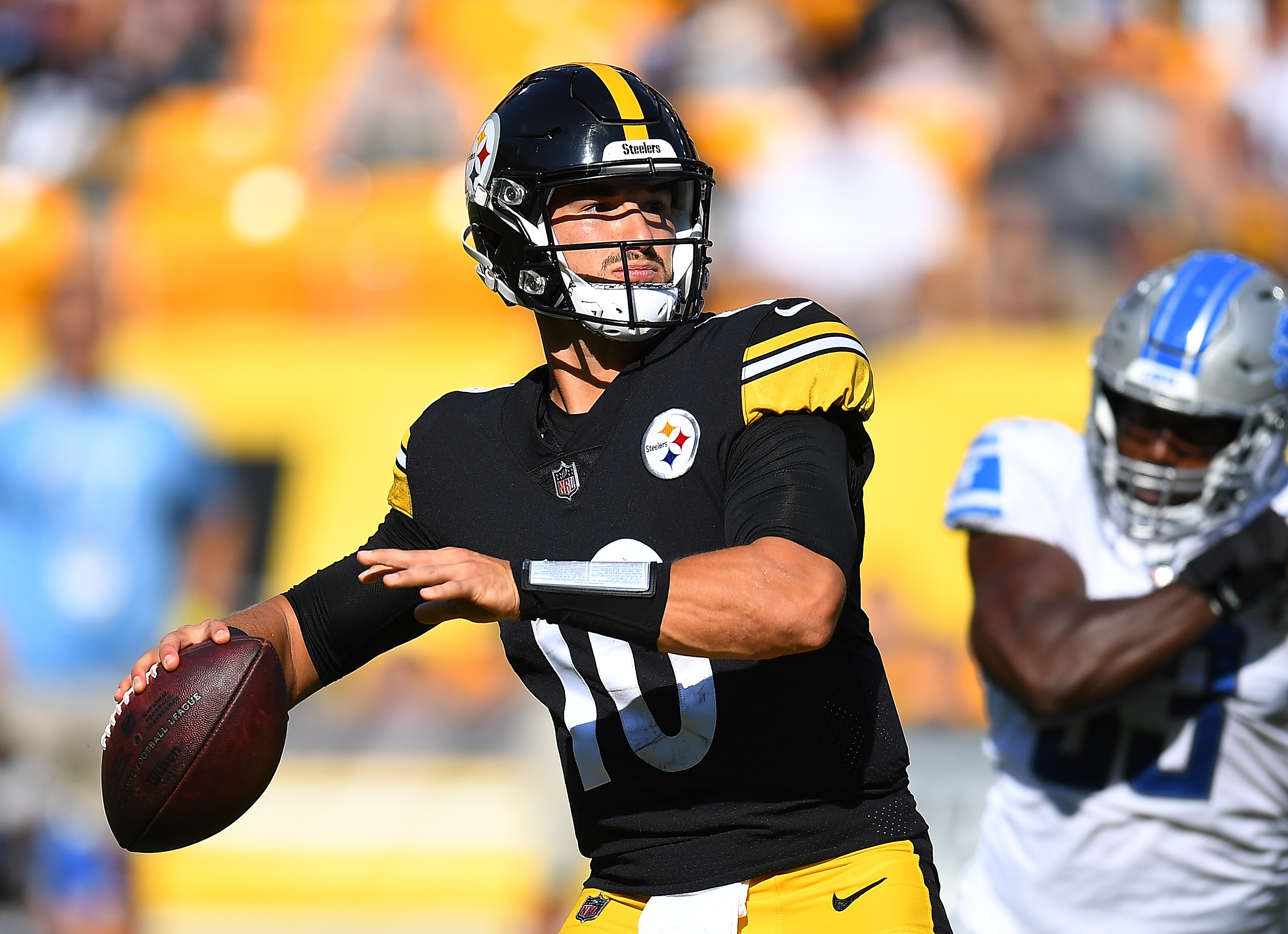 Mitch Trubisky to Steven Sims for six-yard TD vs. Lions, Pittsburgh  Steelers