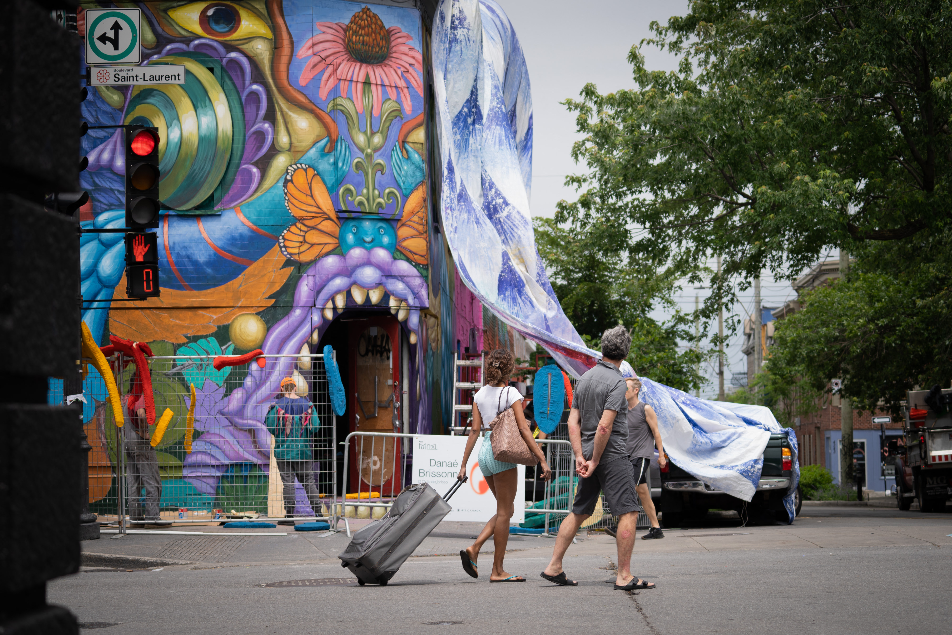 Montreal's gone mad for murals, and we're here for it - The Boston Globe