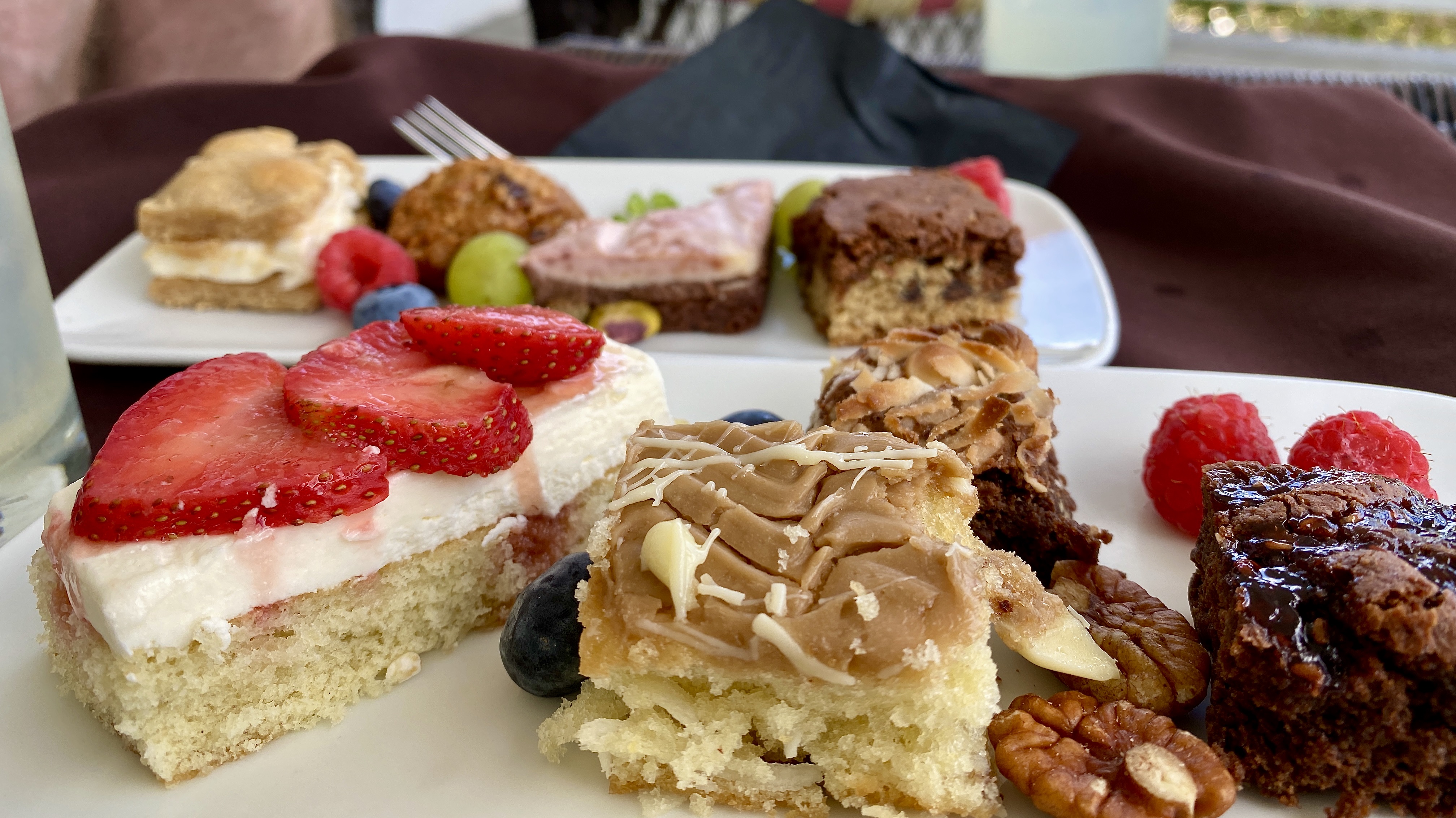 Treats served with tea (or lemonade) at the Rabbit Hill Inn.
